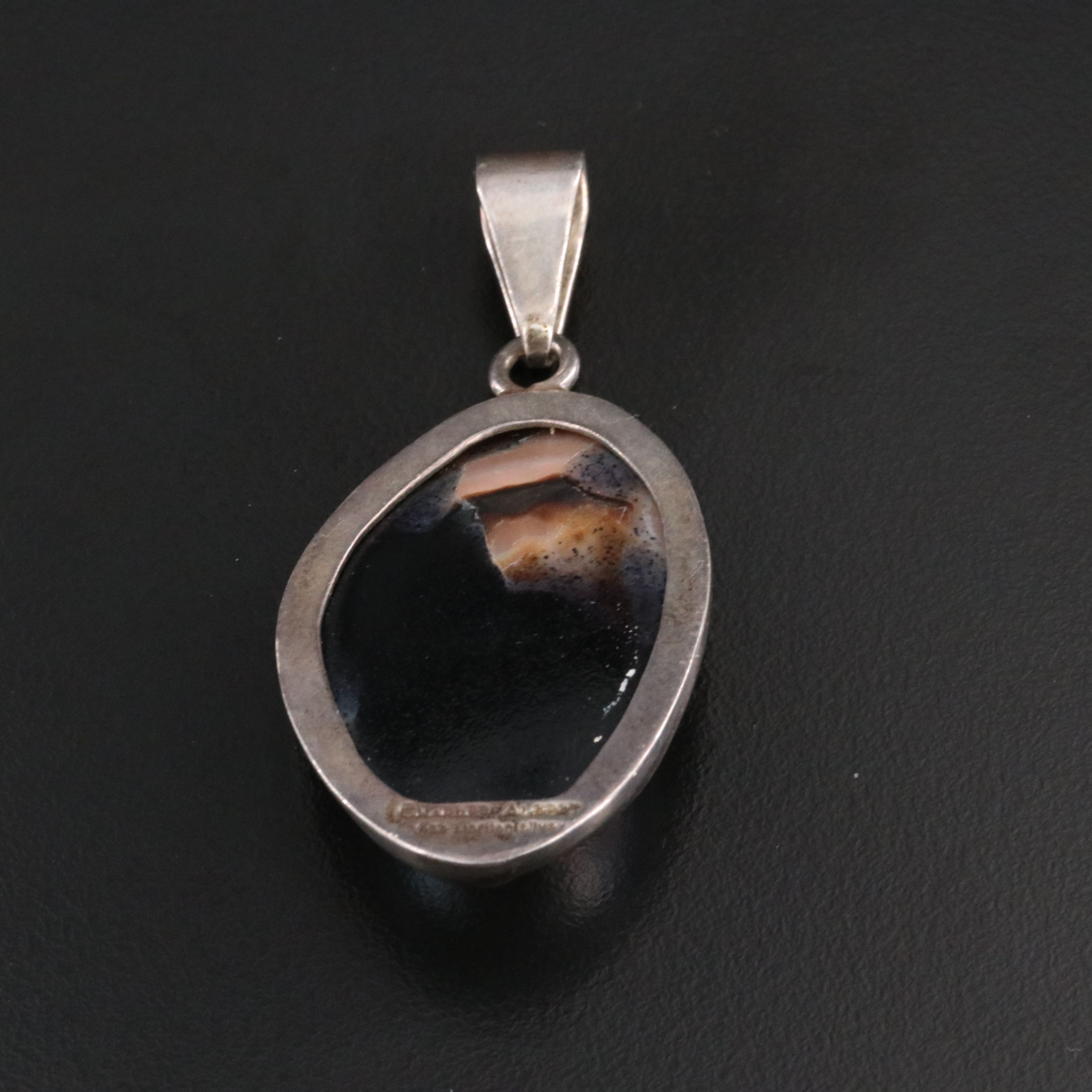 Sterling Pearl Pendant and Earrings Featuring Charles Albert