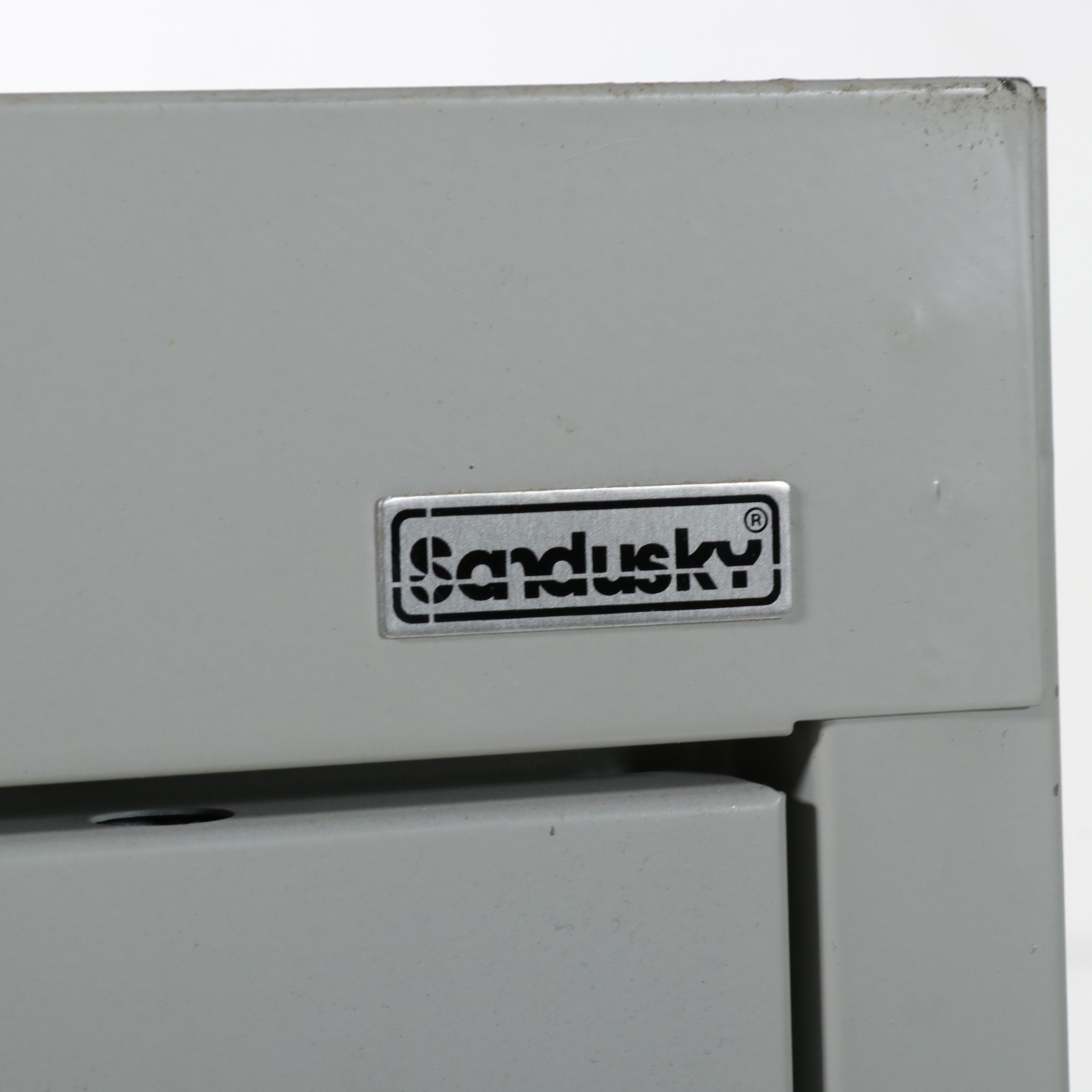 Set of Three Sandusky Steel Storage Cabinets