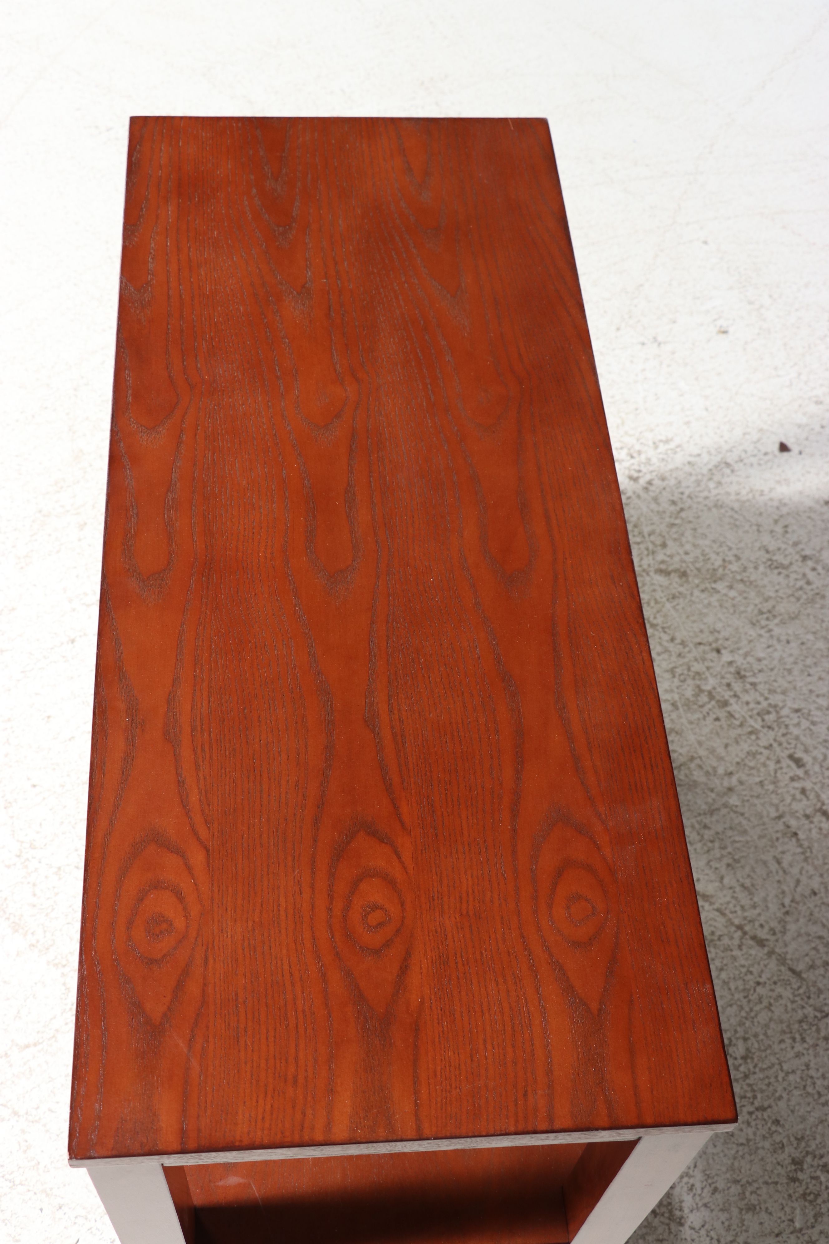 Office Star Products Morgan Collection Cherry Finish Console Bookcase