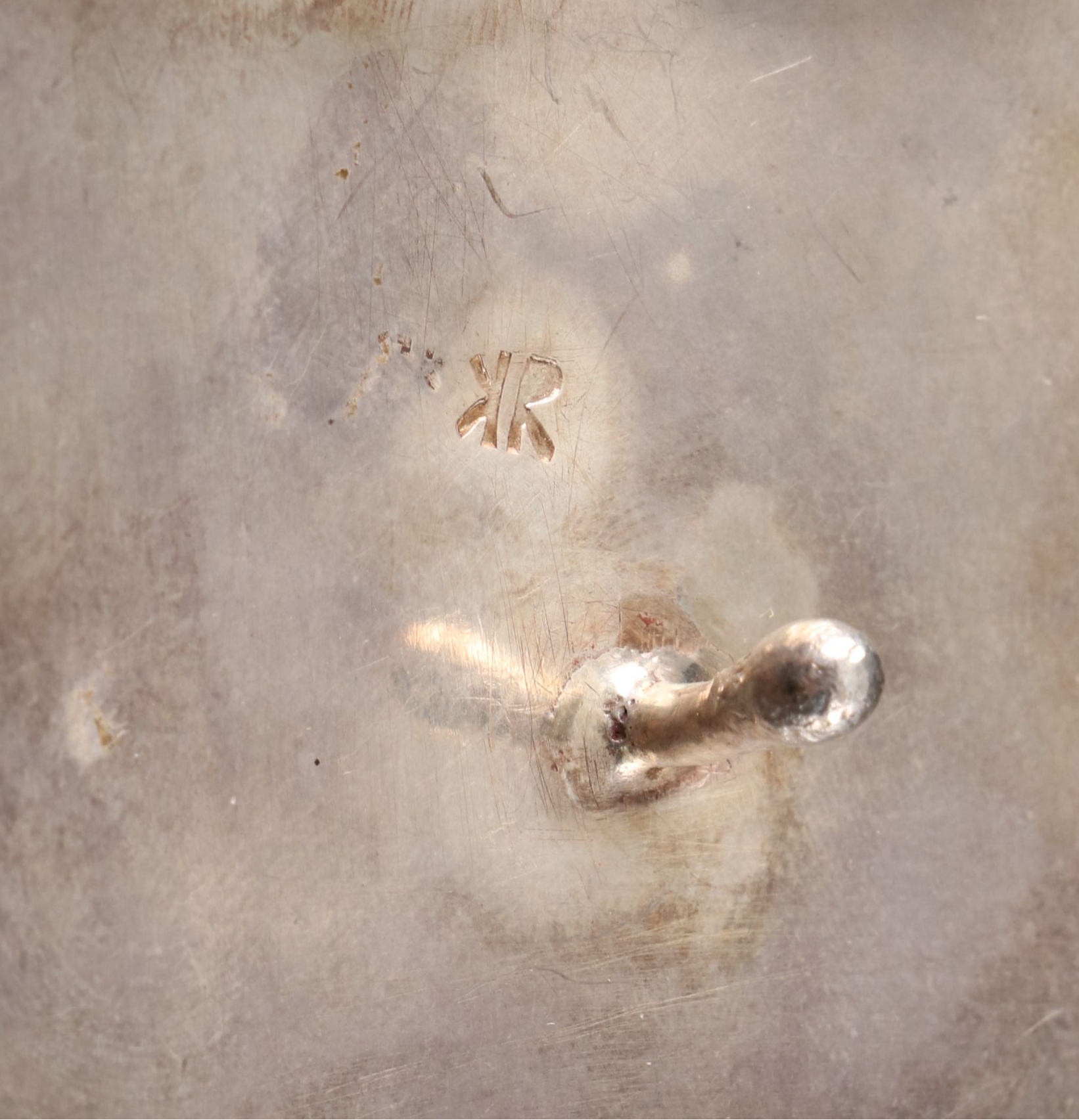 Southwestern Style Silver Plate with Jasper Pendant Belt Buckle