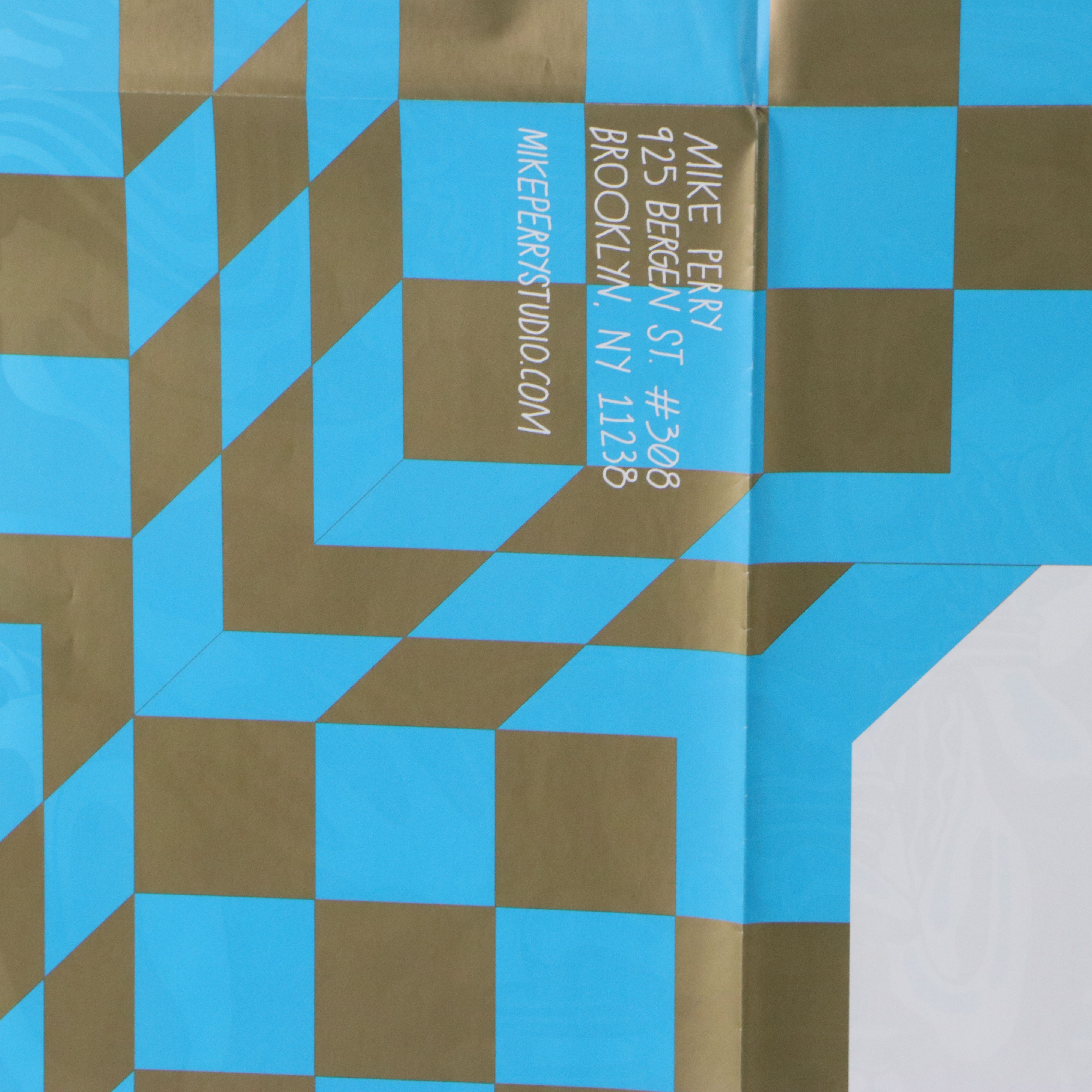 Mike Perry Whimsical Psychedelic Screenprint, 21st Century