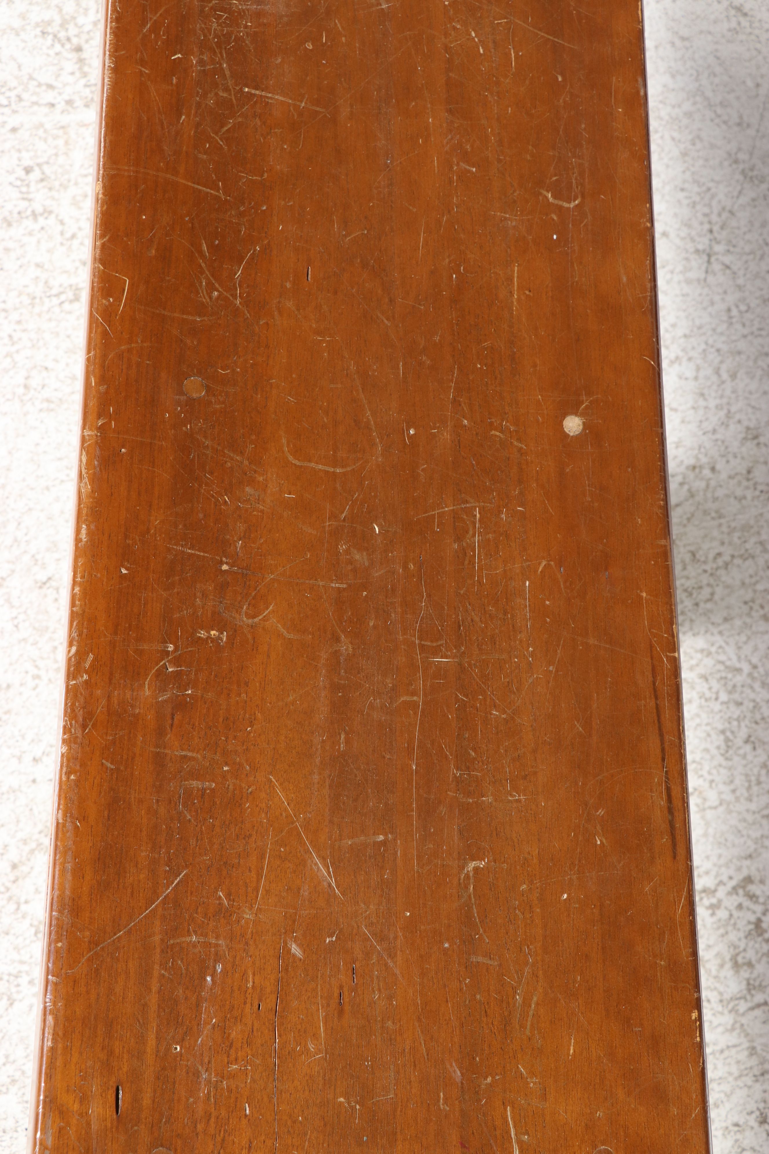 Contemporary Shaker Style Wooden Bench, 21st Century