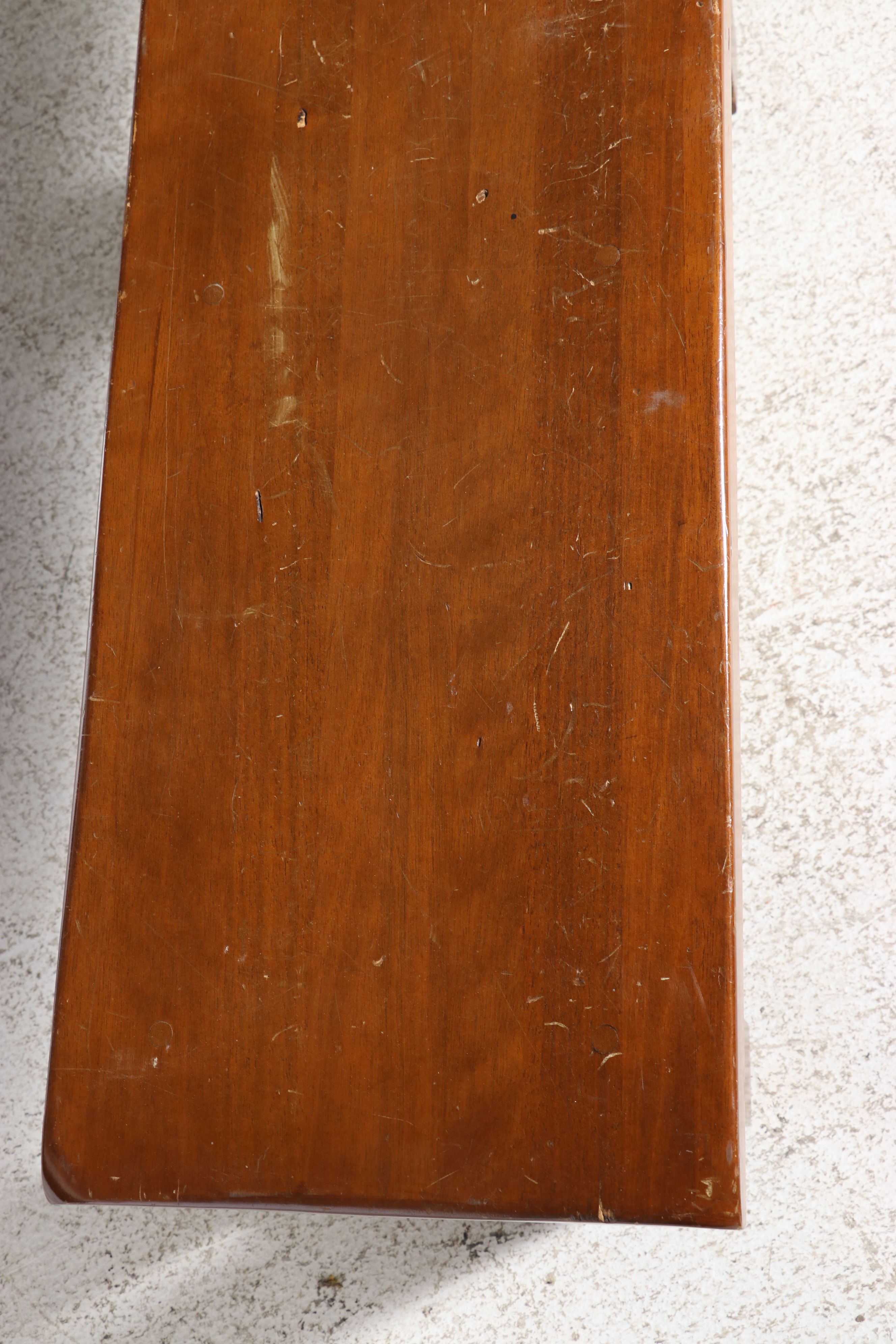 Contemporary Shaker Style Wooden Bench, 21st Century