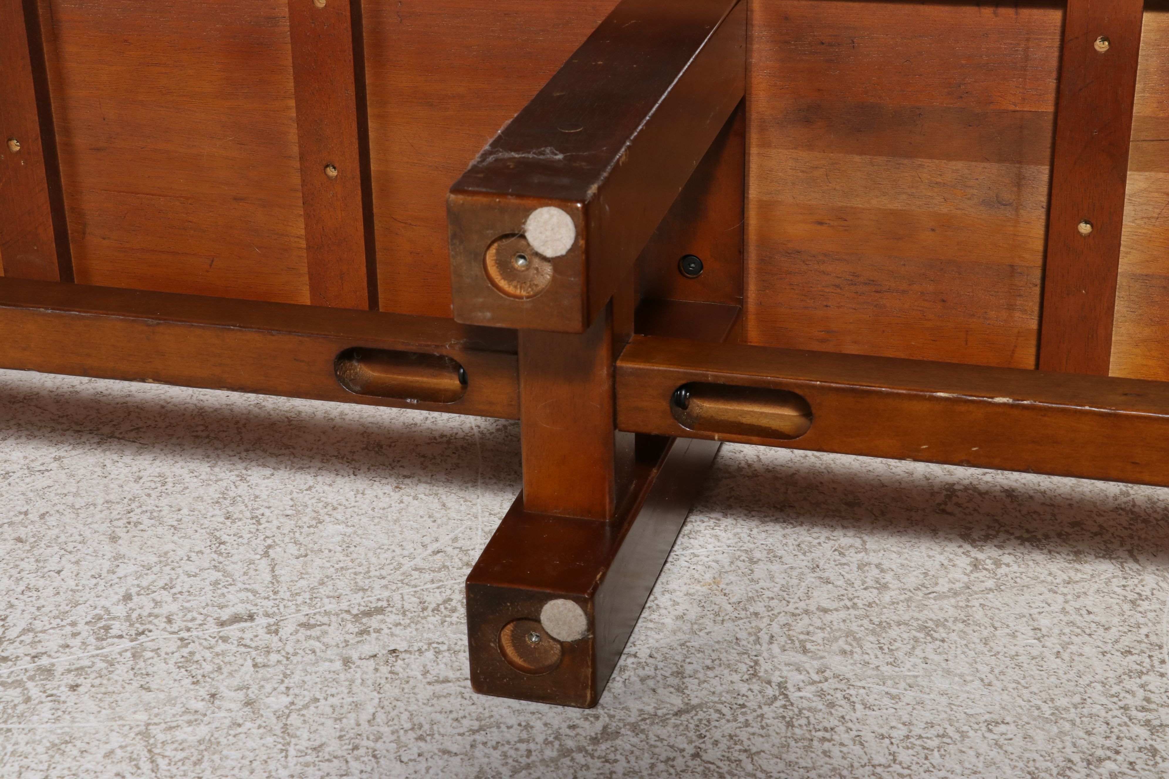 Contemporary Shaker Style Wooden Bench, 21st Century