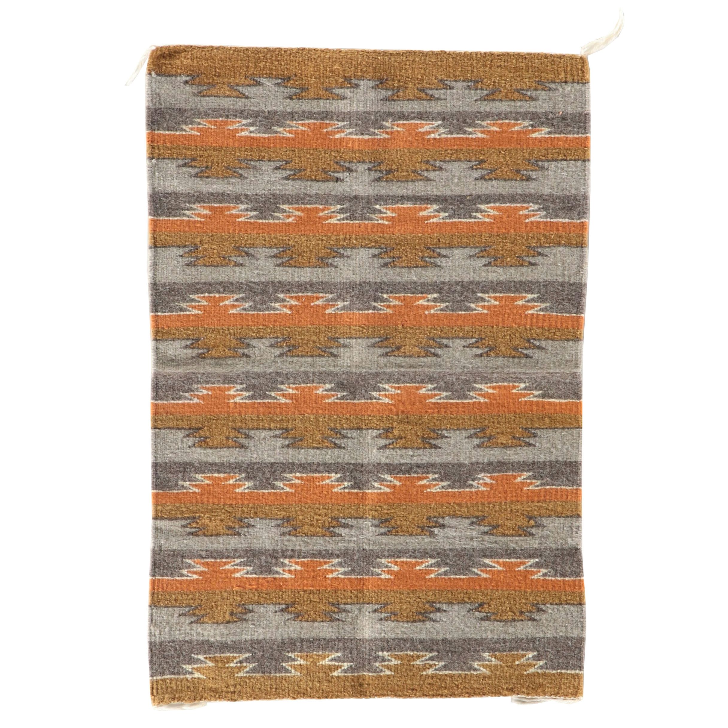 2' x 3' Emma Begay Handwoven Navajo Crystal Accent Rug