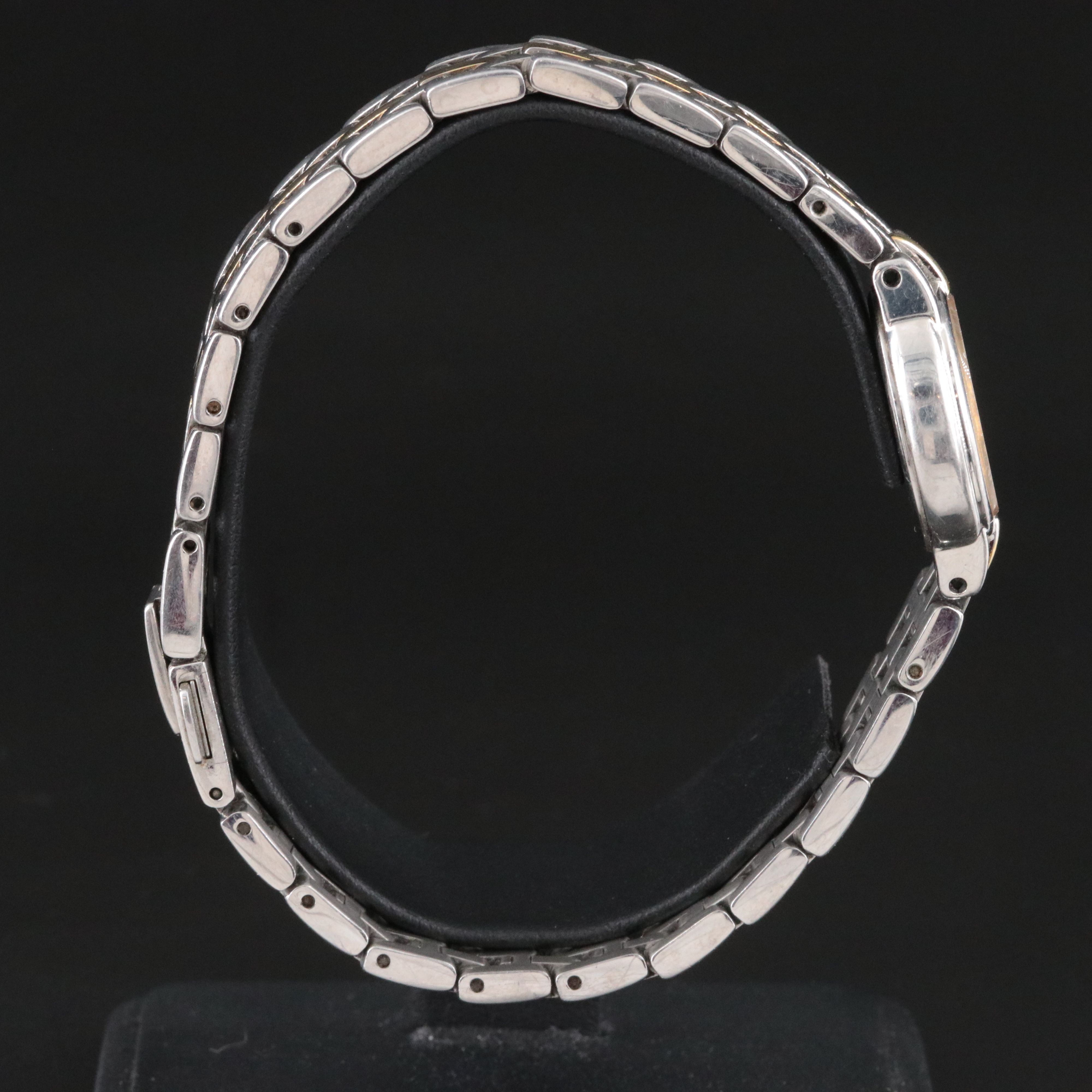 Citizen Eco-Drive Black Dial and Two-Tone Stainless Steel Watch #B023-K00 6597