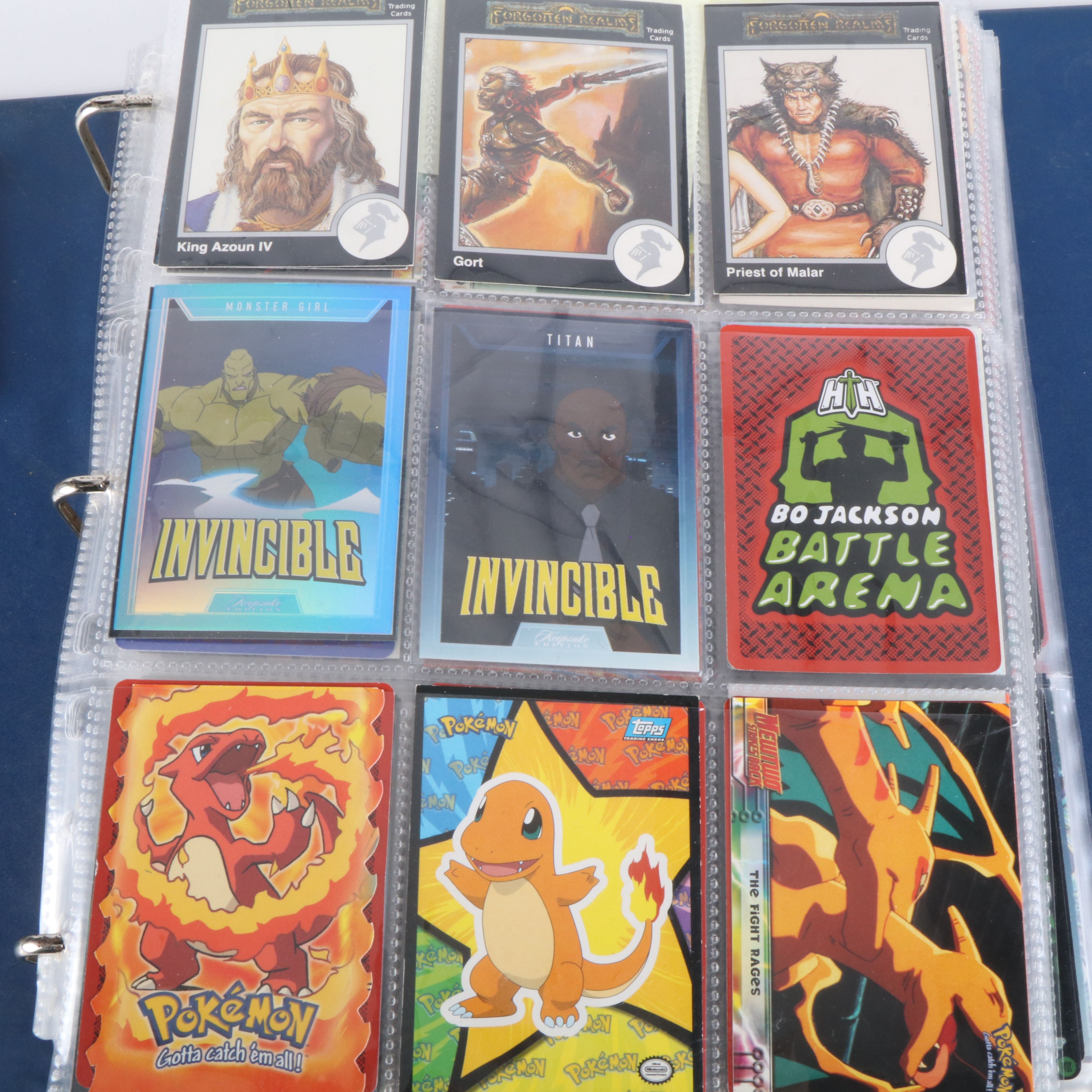 Album of Over 500 Non-Sports Trading Cards, Including MetaZoo, Pokémon, and More
