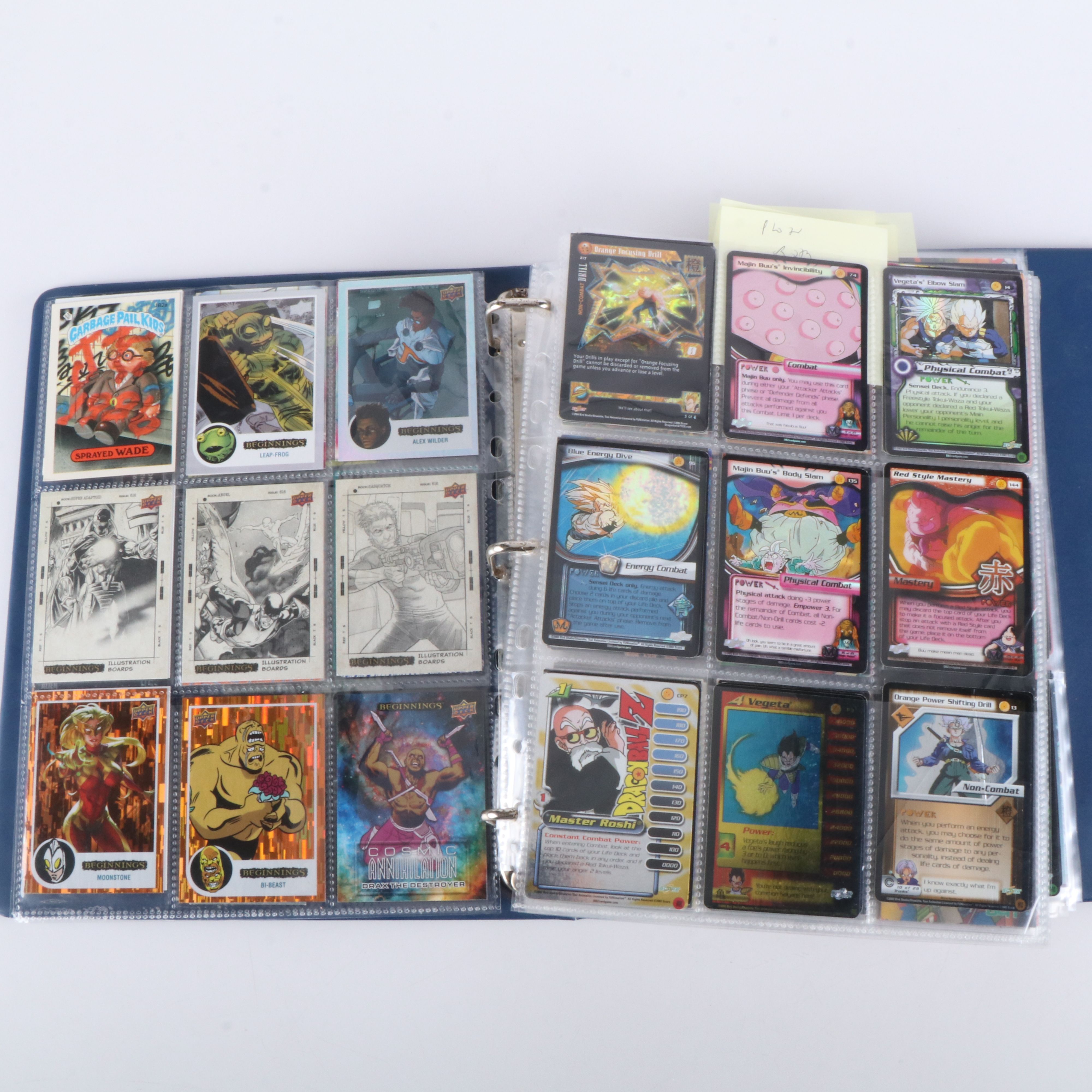 Album of Over 500 Non-Sports Trading Cards, Including MetaZoo, Pokémon, and More