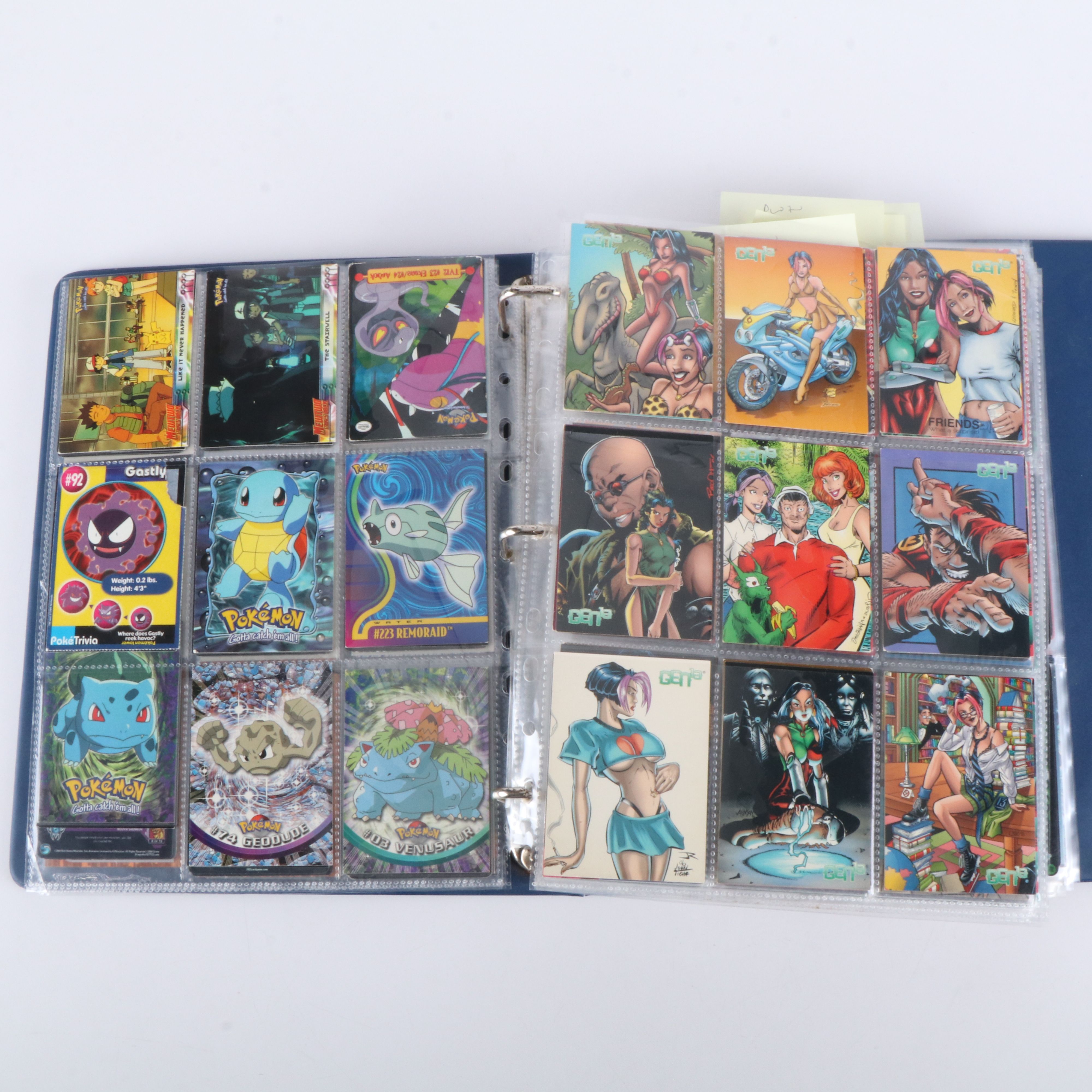 Album of Over 500 Non-Sports Trading Cards, Including MetaZoo, Pokémon, and More