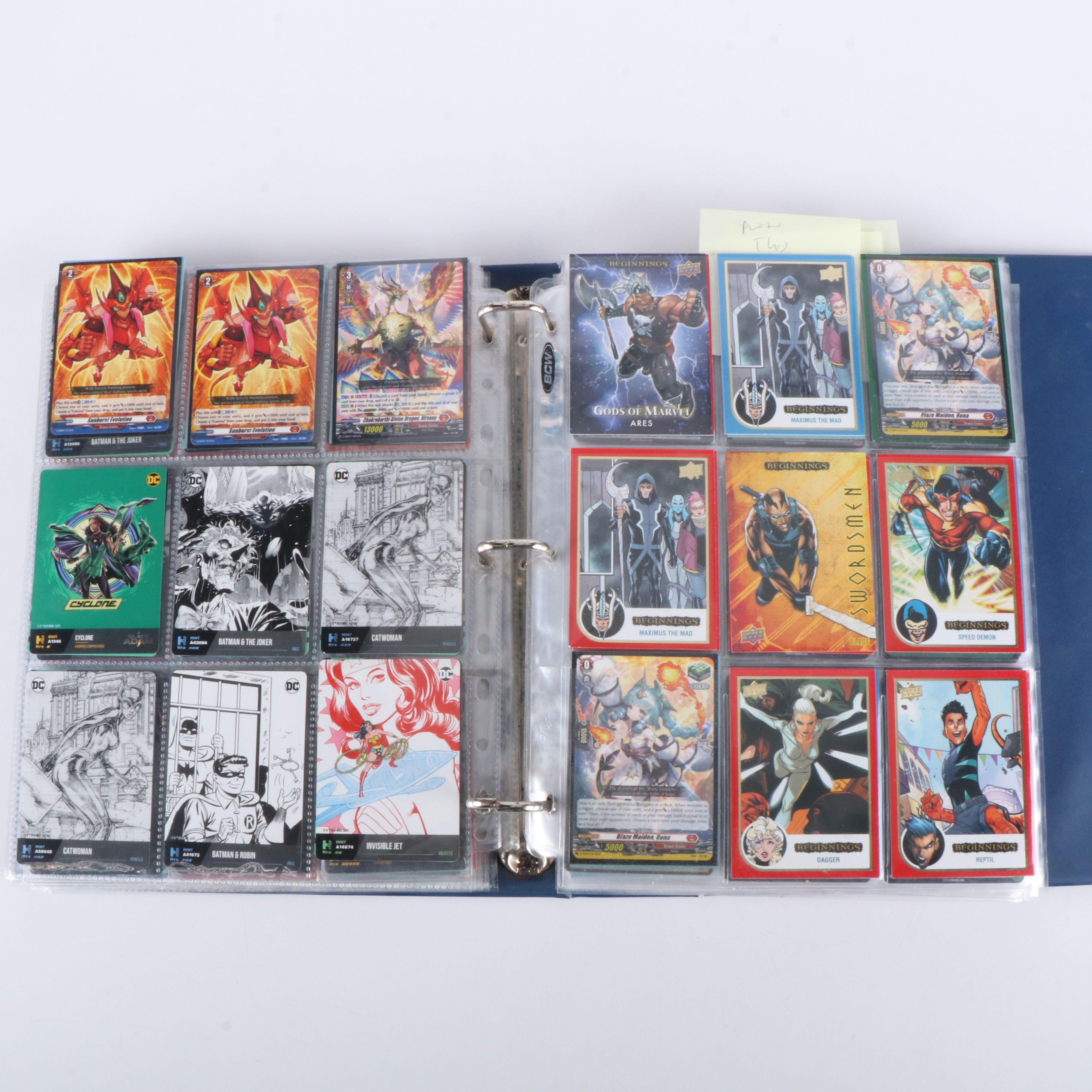 Album of Over 500 Non-Sports Trading Cards, Including MetaZoo, Pokémon, and More