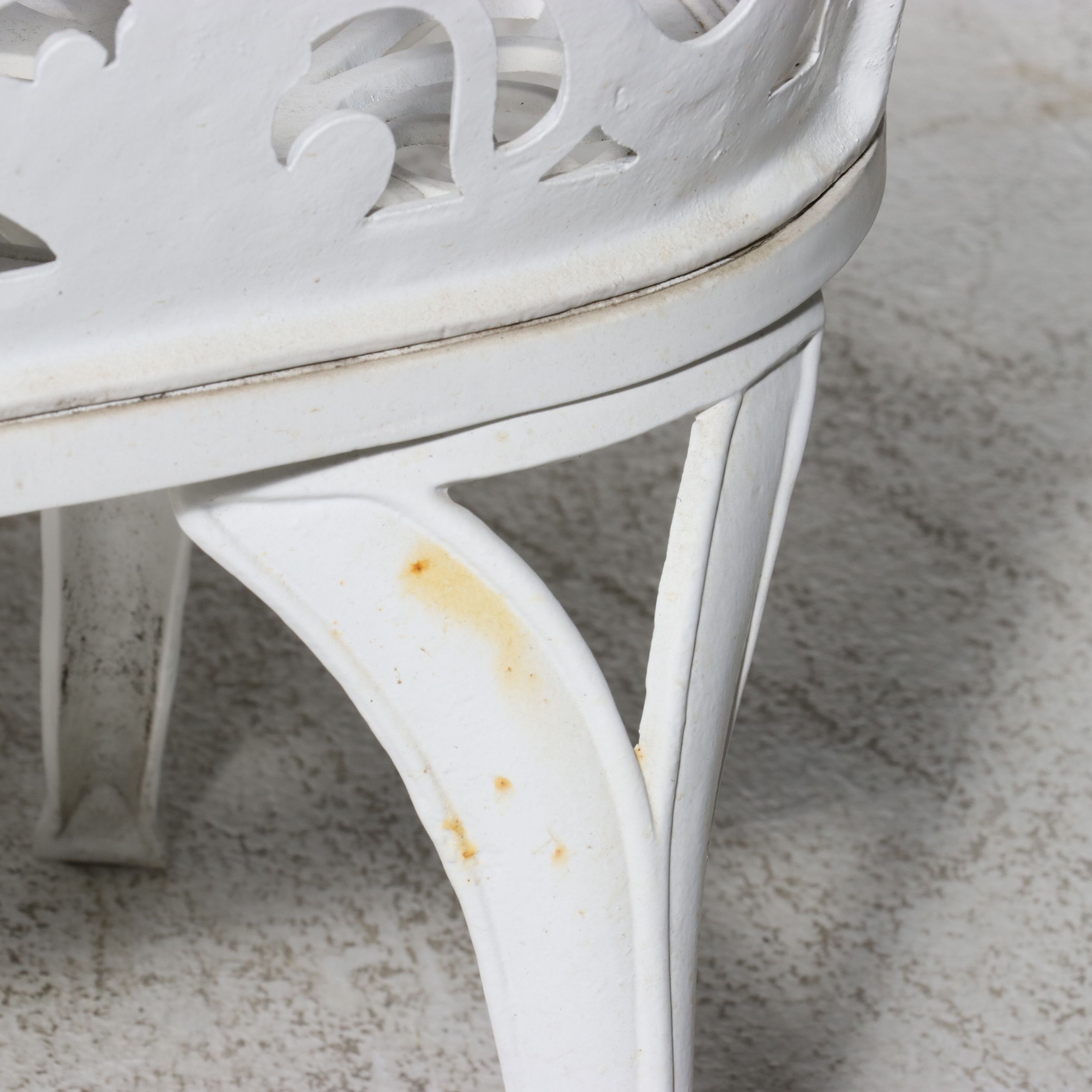 Victorian Style Cast Iron Garden Settee Bench