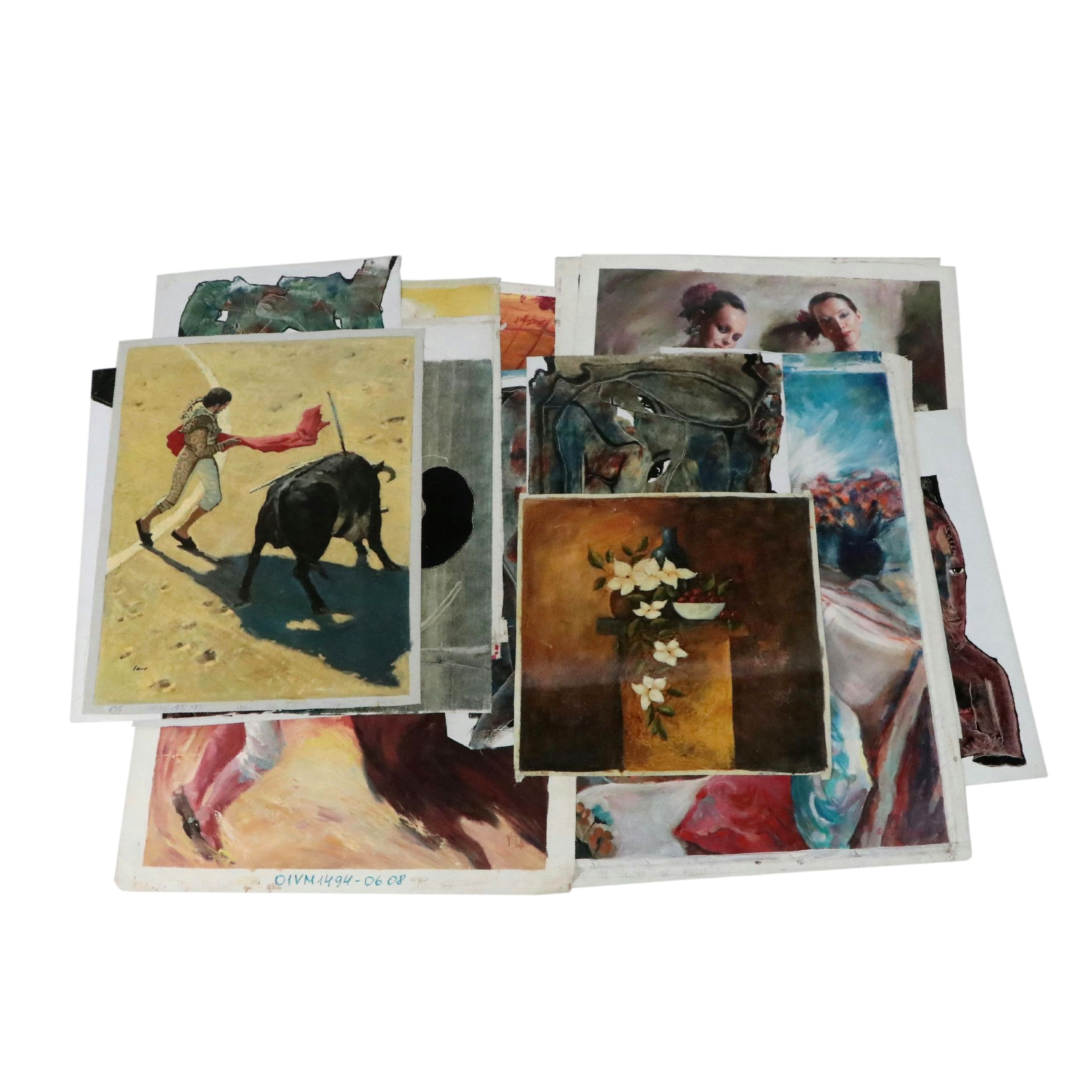 Uncommon Discoveries: Sensual Spanish  Compositions on Canvas