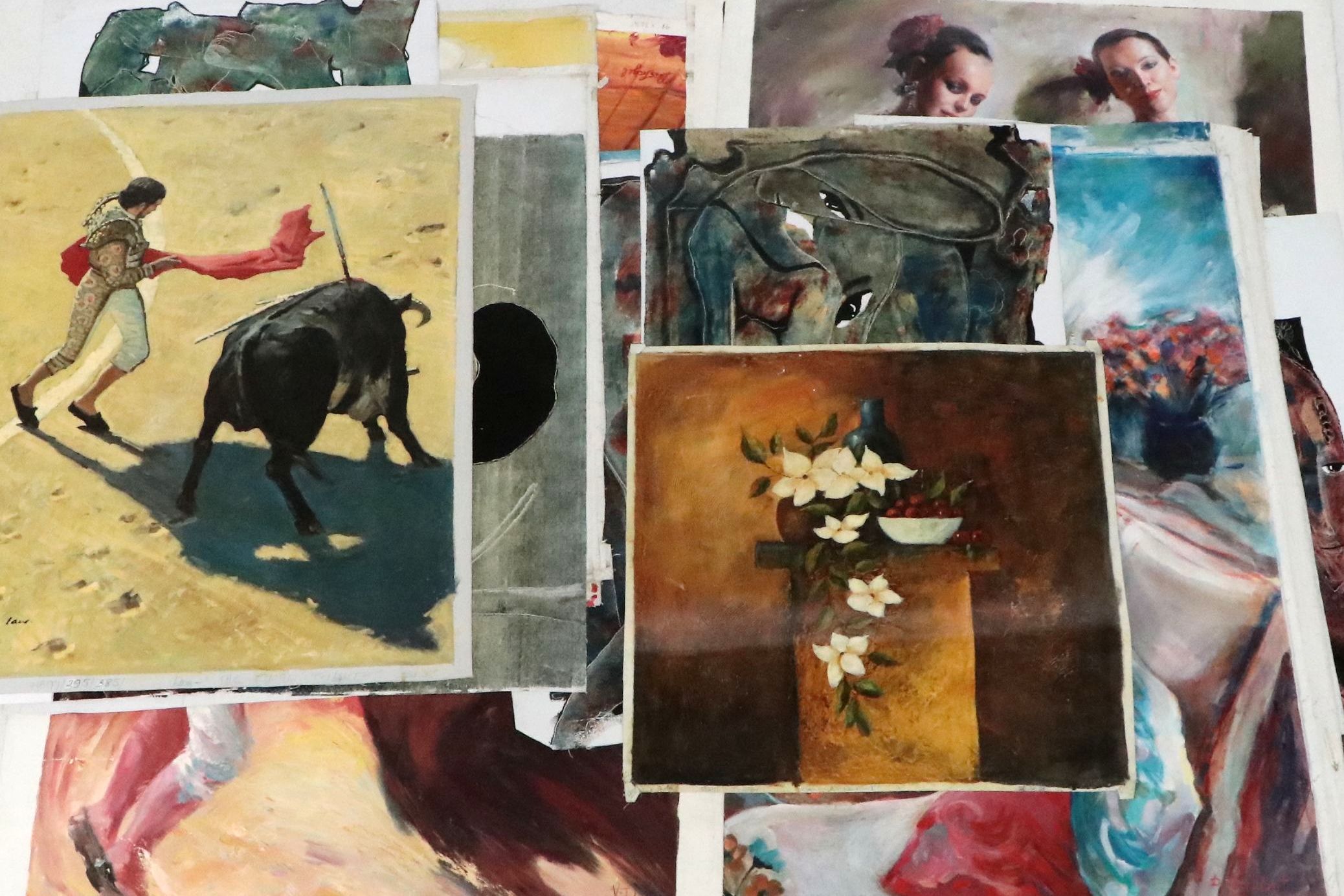 Uncommon Discoveries: Sensual Spanish  Compositions on Canvas