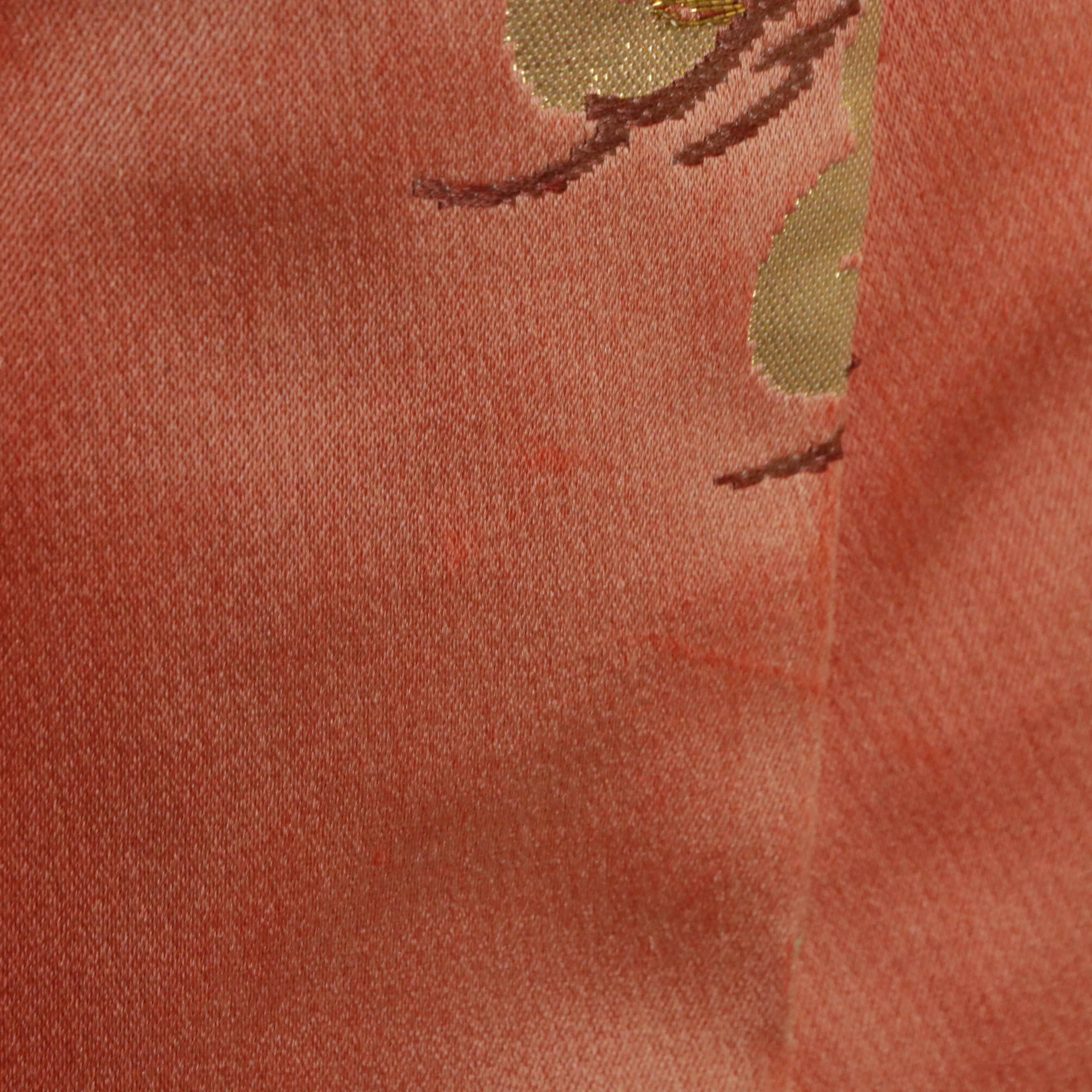 Japanese Metallic Gold Embroidered Bokashi Uchikake