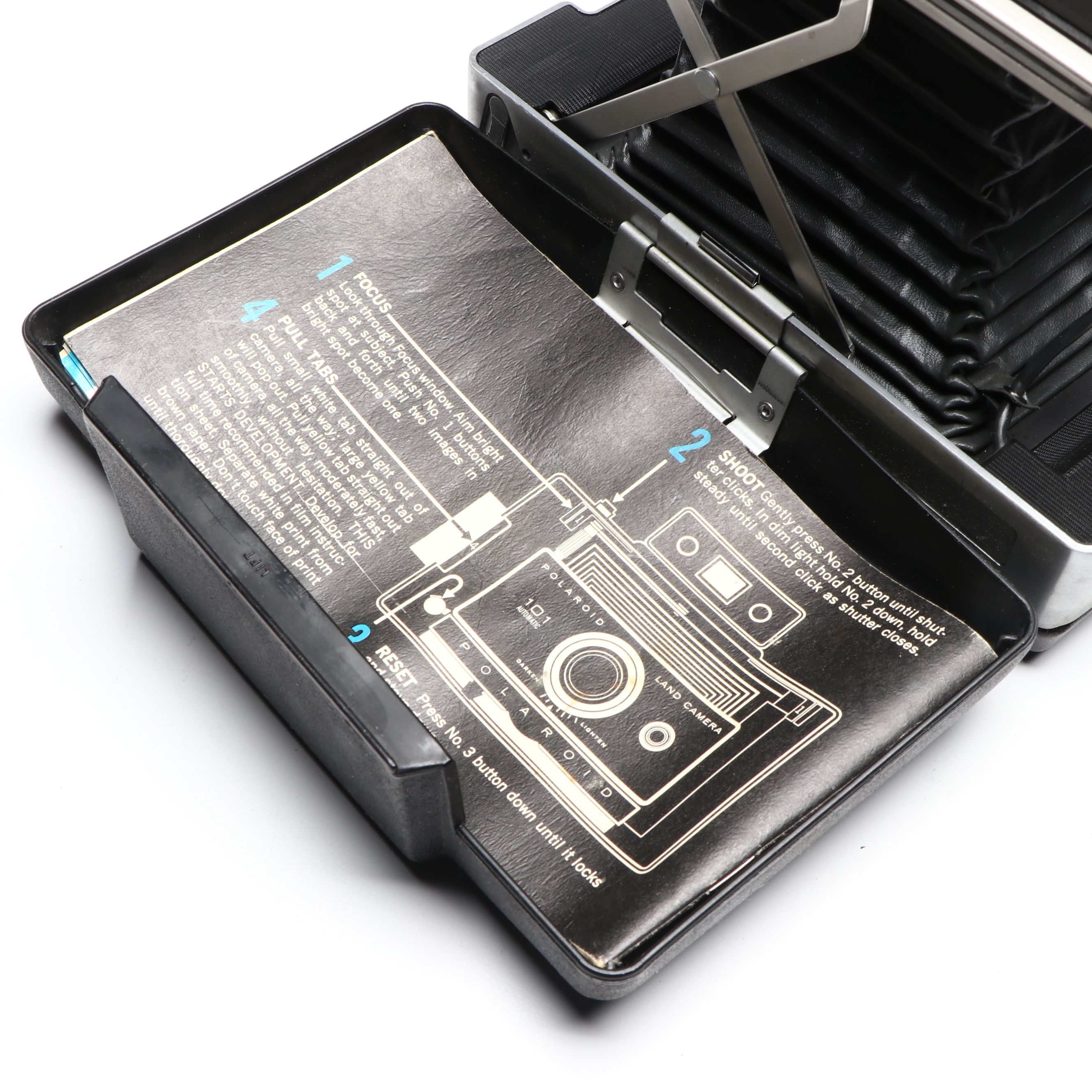 Polaroid Land Camera 150 in Case and More Instant Cameras, Mid to Late 20th C.