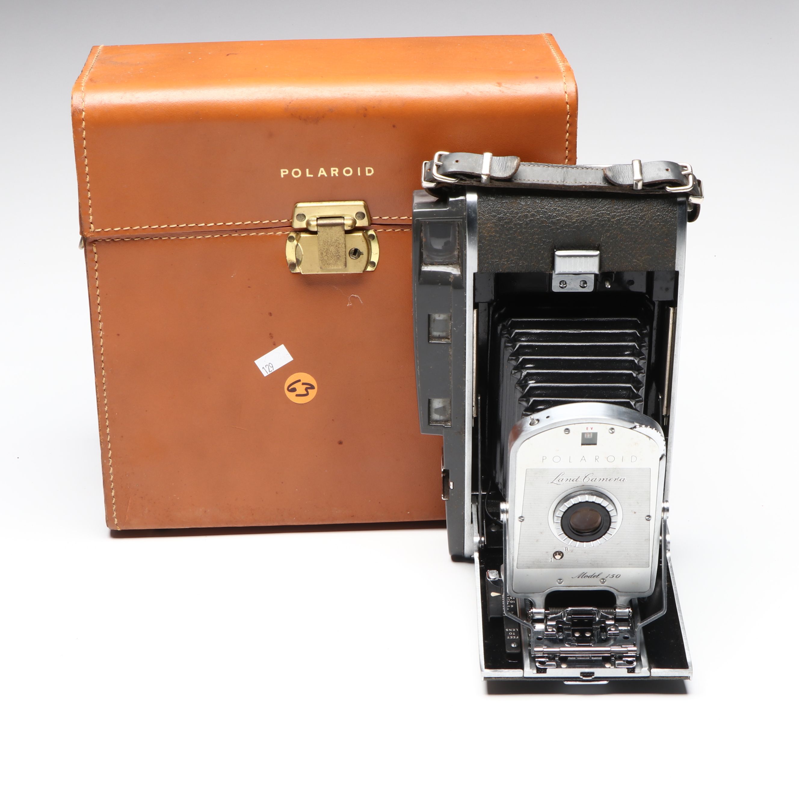 Polaroid Land Camera 150 in Case and More Instant Cameras, Mid to Late 20th C.