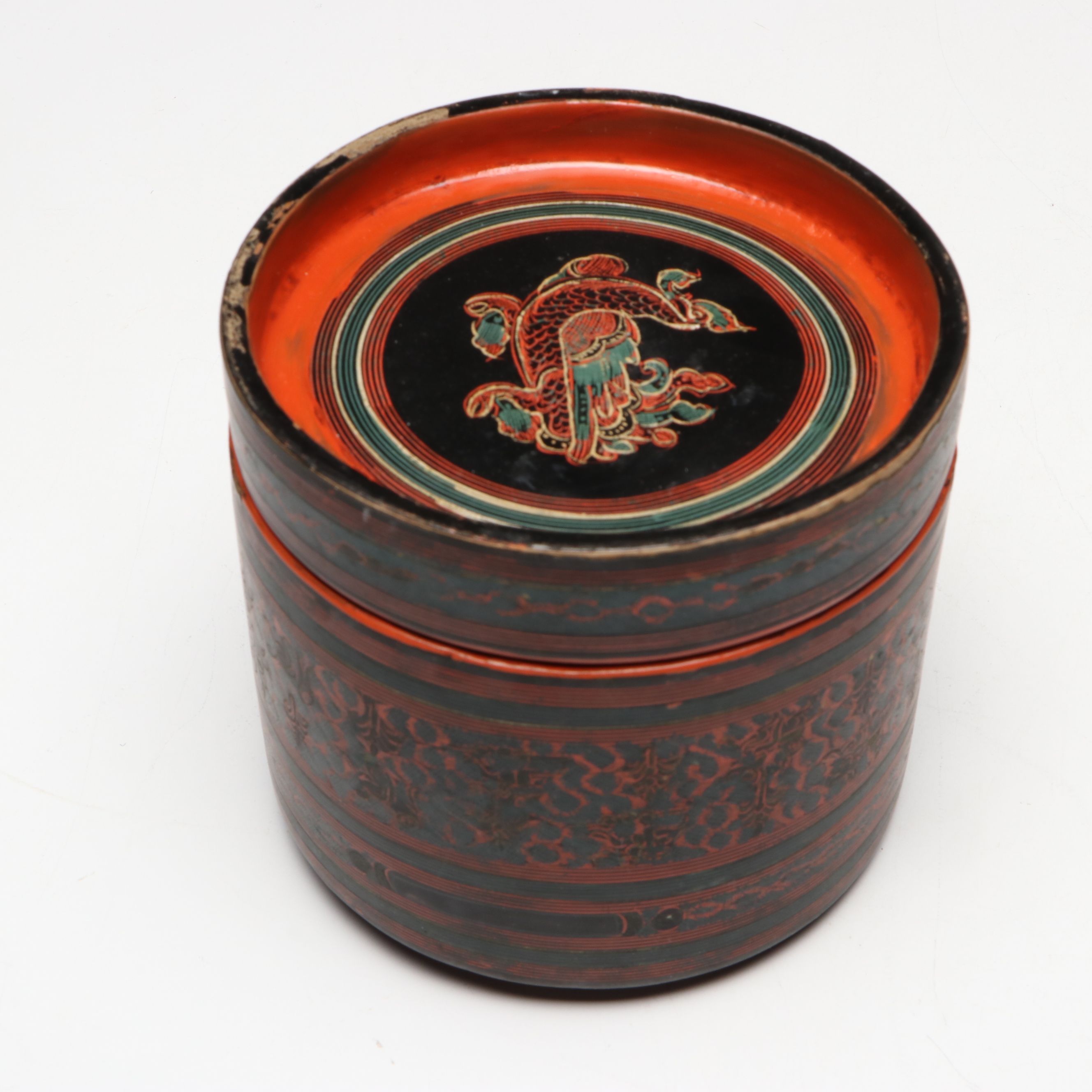 Southeast Asian Lacquerware Betel Boxes
