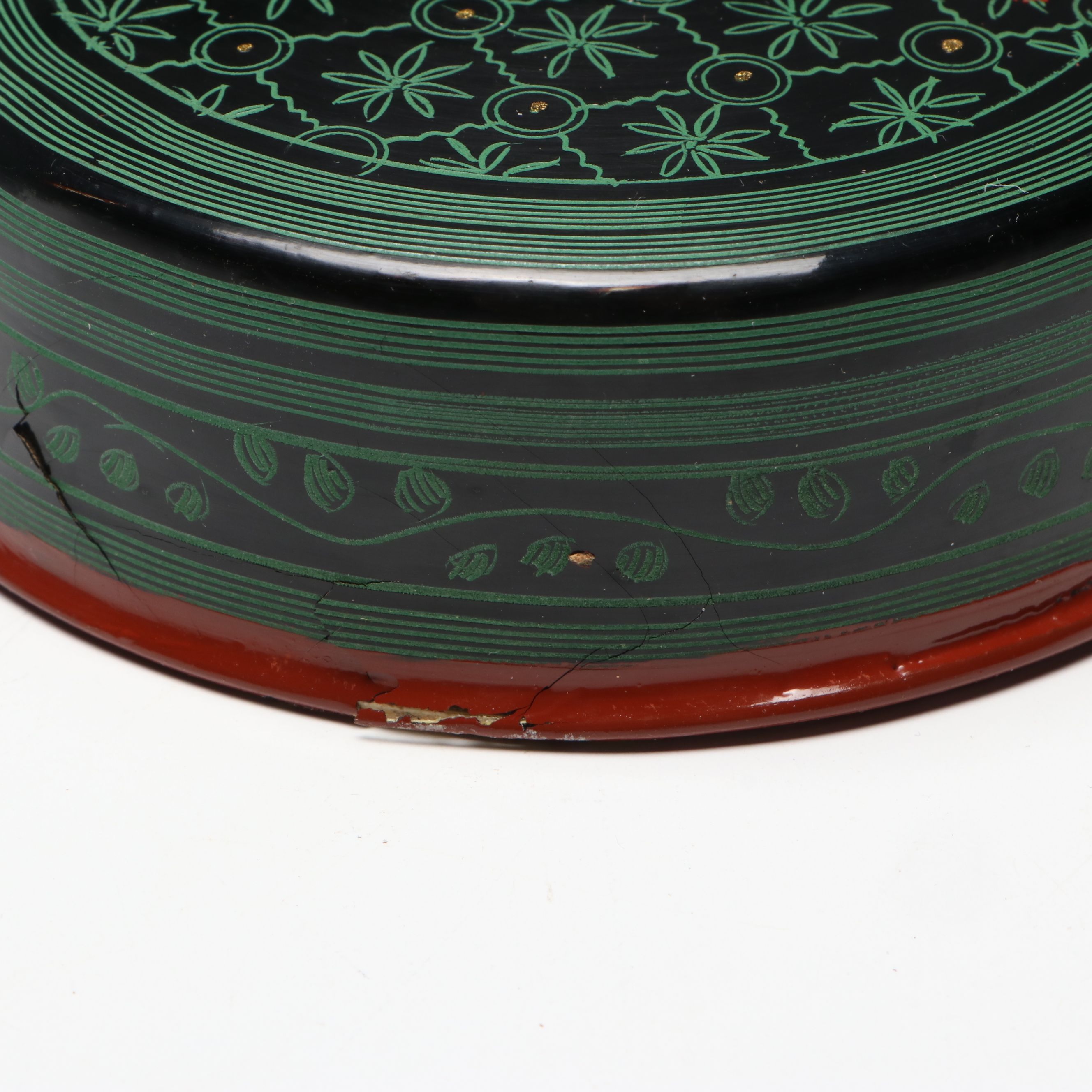 Southeast Asian Lacquerware Betel Boxes