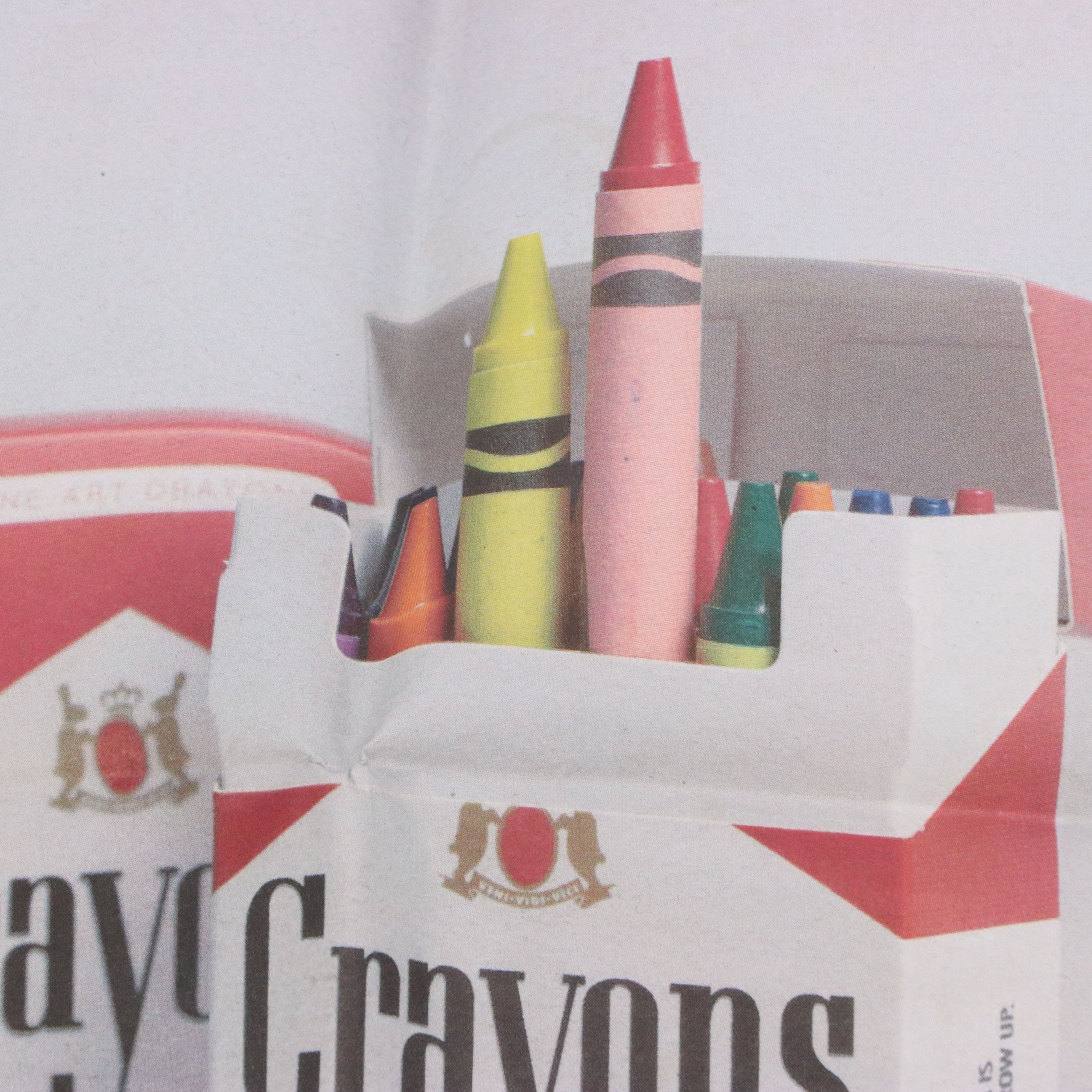 Offset Lithograph Faux Newsprint Promoting "Death and Taxes," 2022