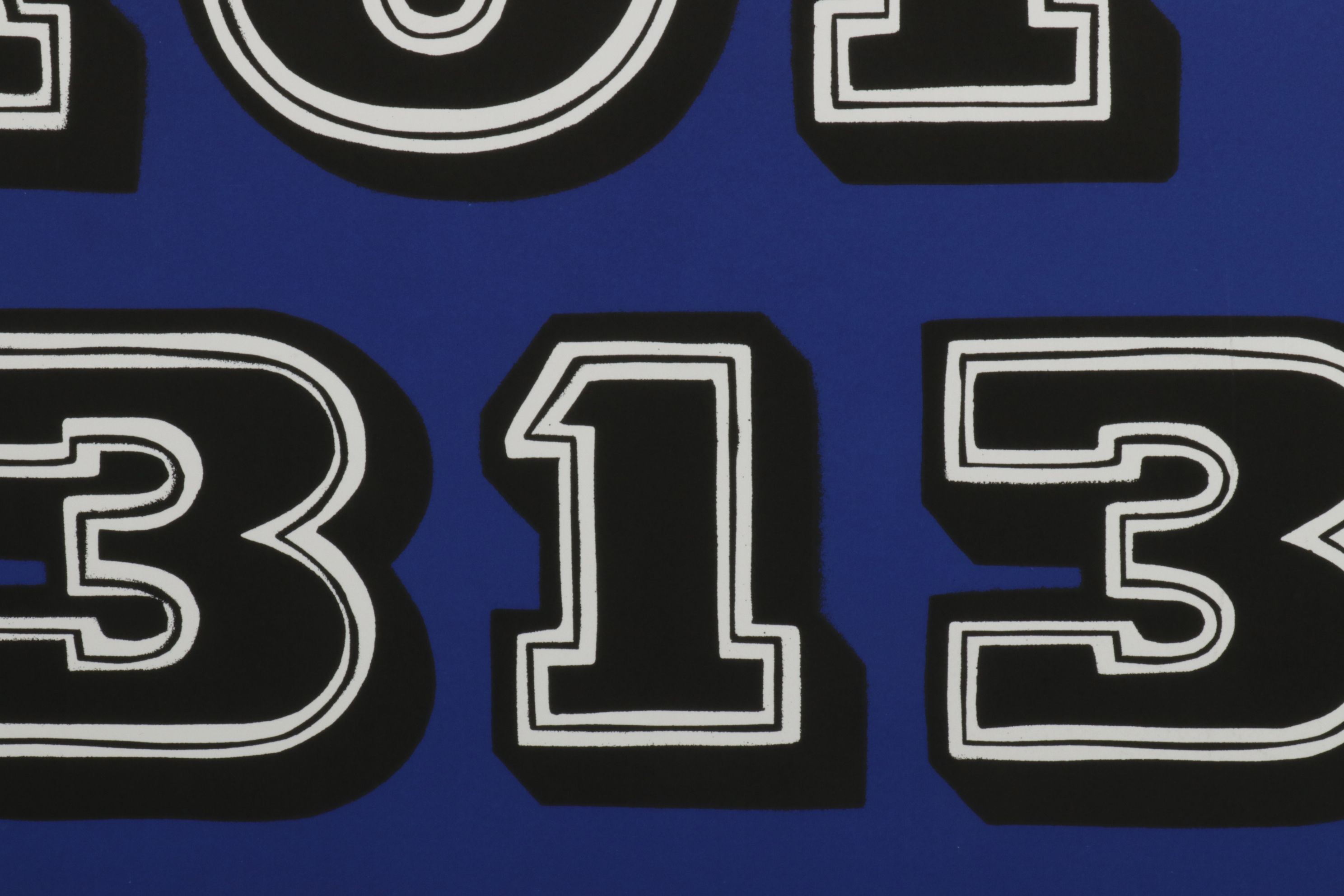 Ben Eine "Detroit 313" Screenprint on Paper, 2018