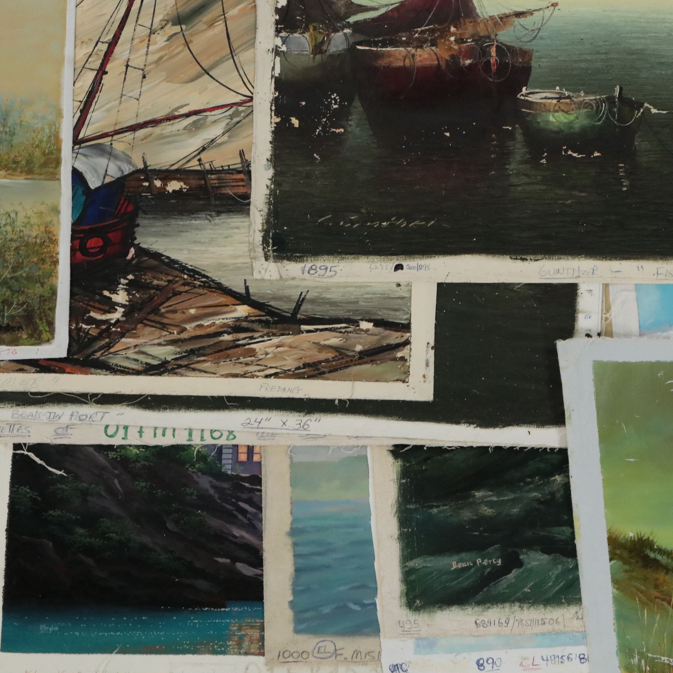 Uncommon Discoveries: Beach and Maritime Scenes on Canvas