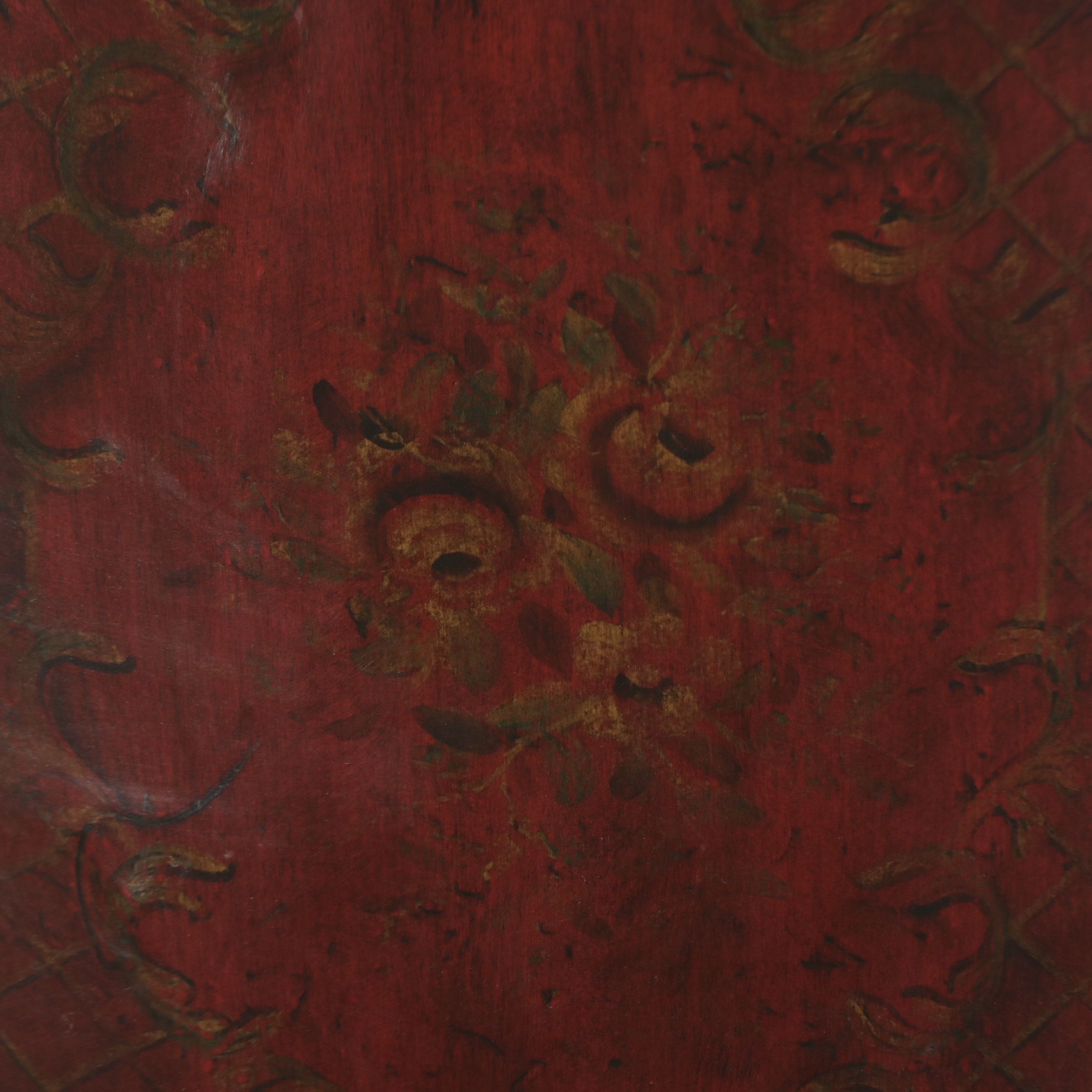 Regency Style Painted Wooden Cabinet, 21st Century