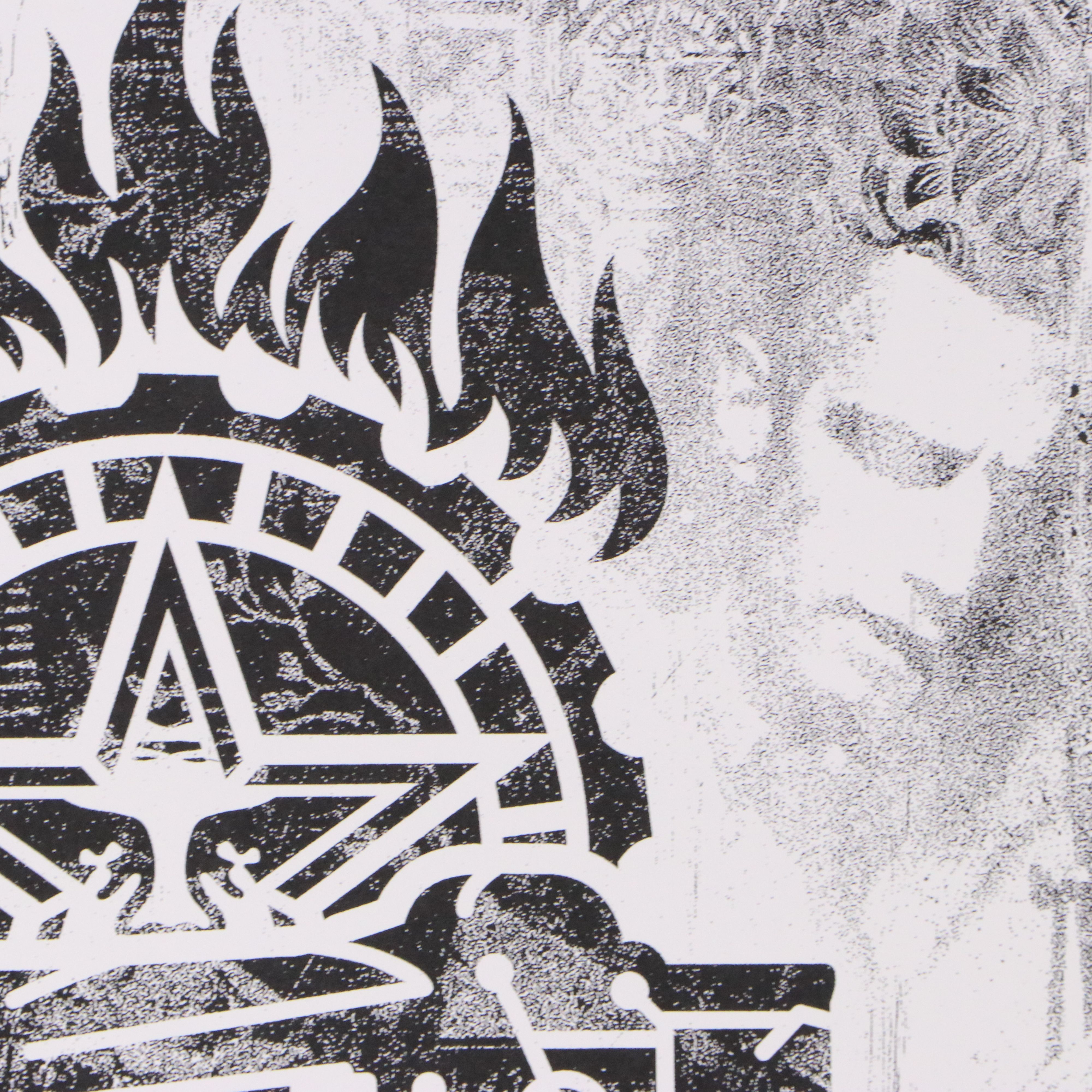 Shepard Fairey Lithograph "Printing Press," 2017