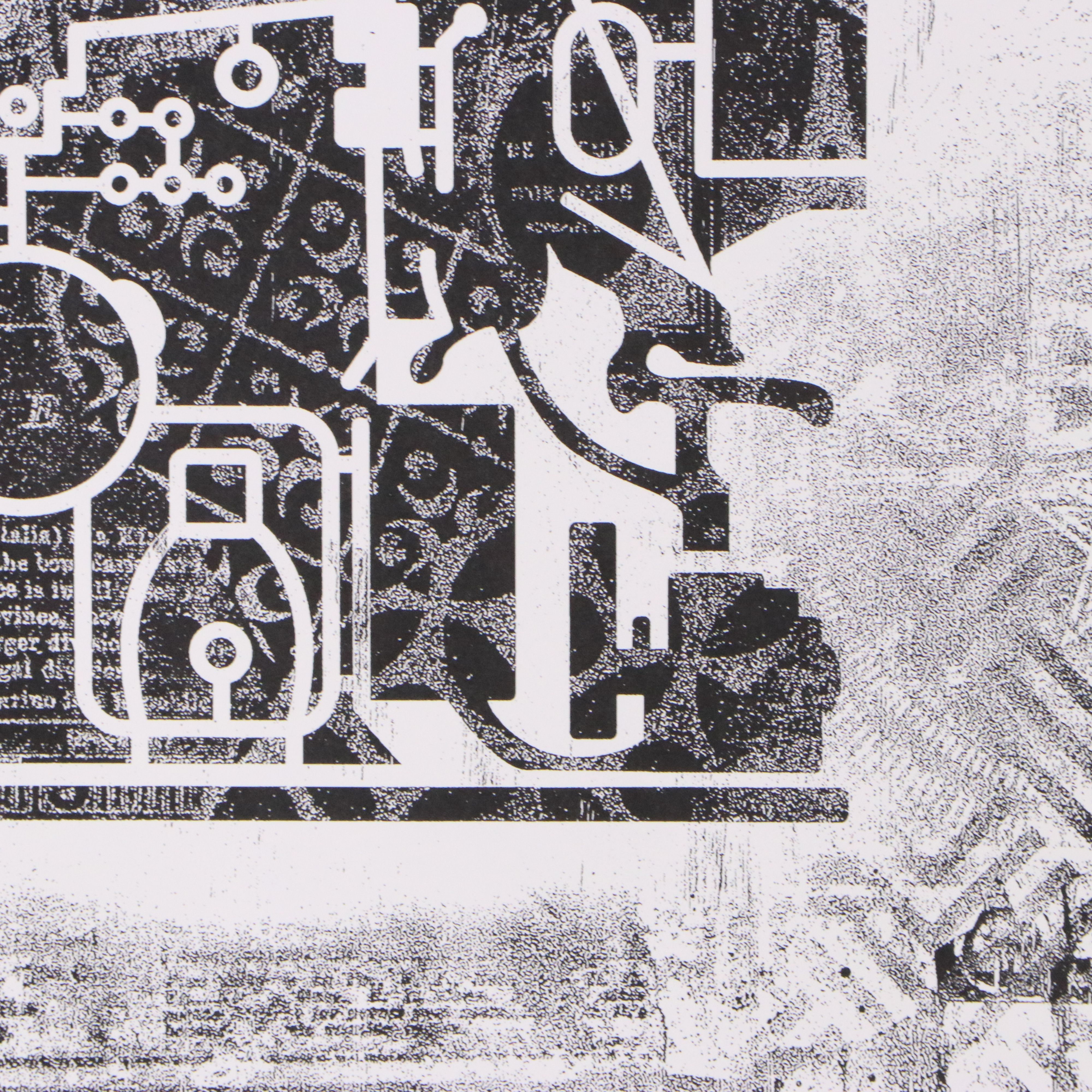 Shepard Fairey Lithograph "Printing Press," 2017