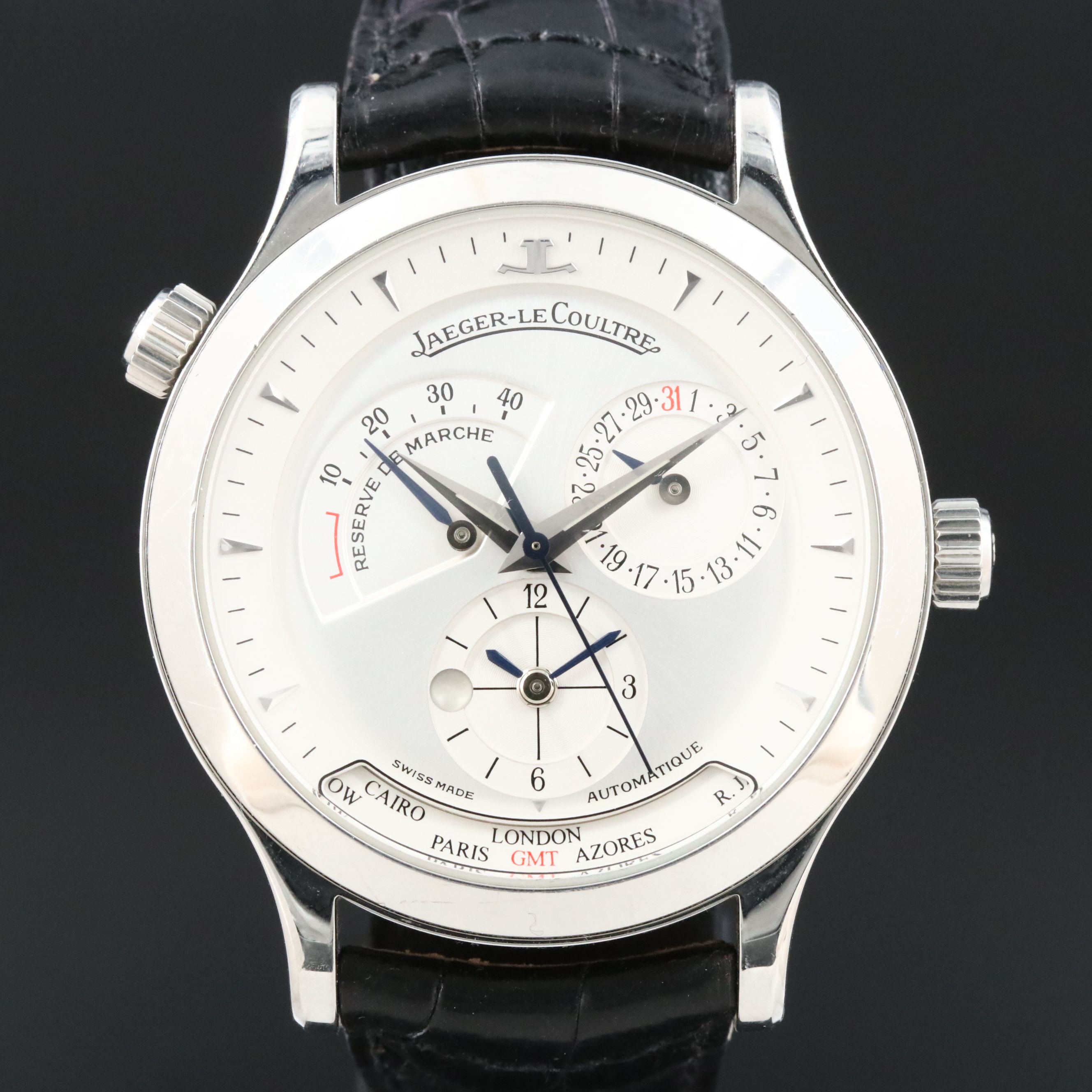 Jaeger-LeCoultre Master Geographic 142.8.92 Automatic Watch