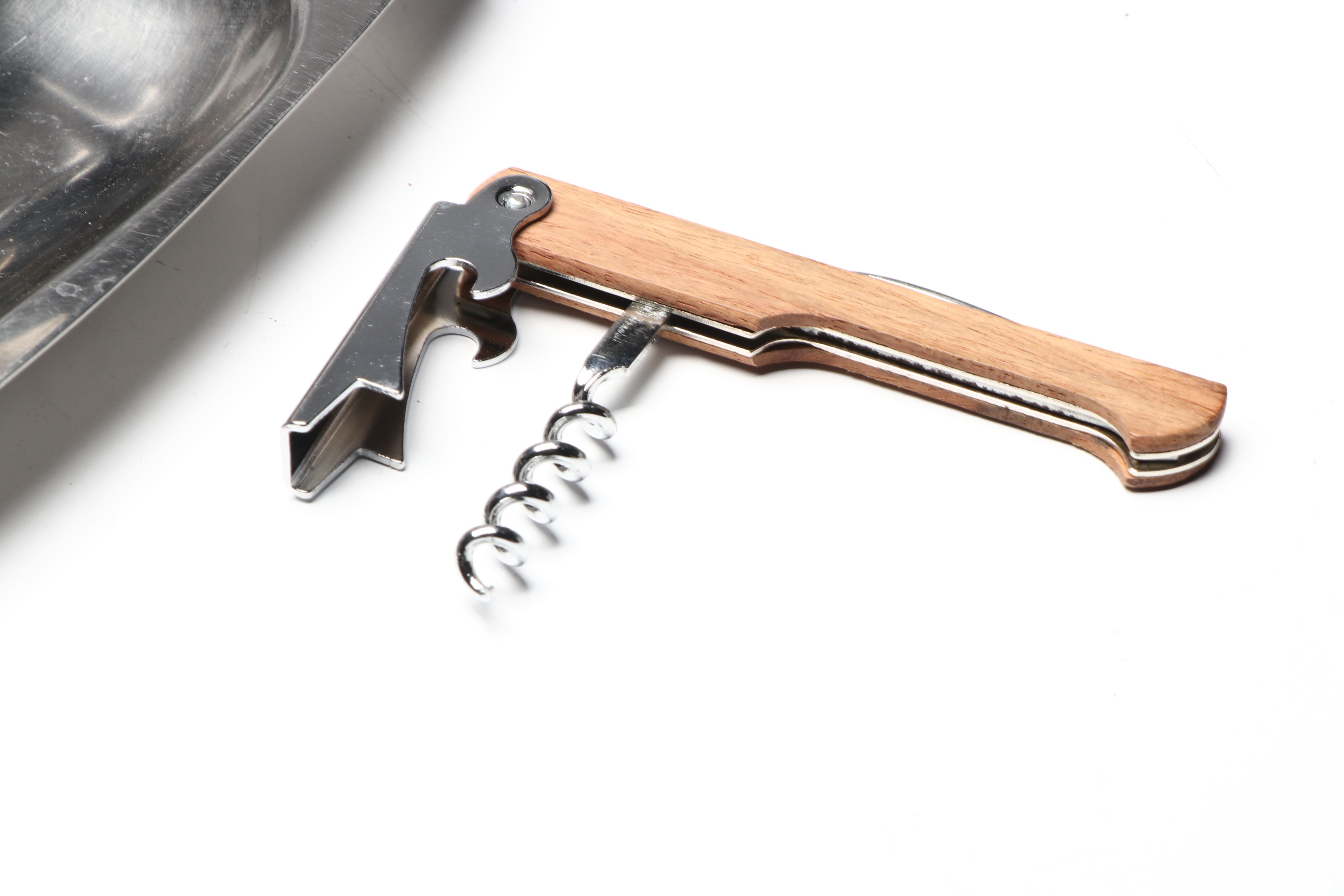 Stelton Stainless Steel and Teak Ice Bucket with More Bar Accessories and Tools