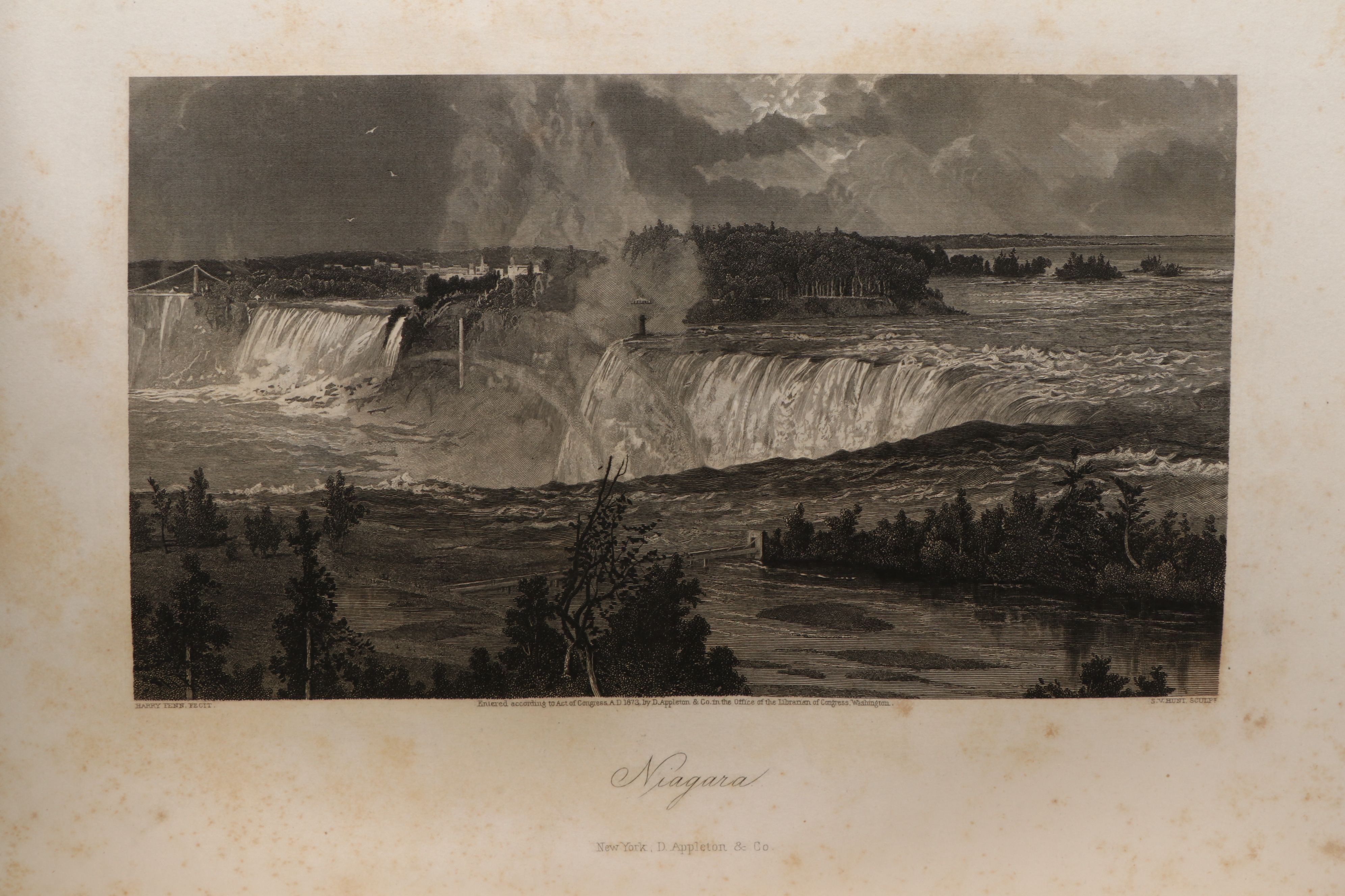 Illustrated "Picturesque America; or, The Land We Live In" Two-Volume Set