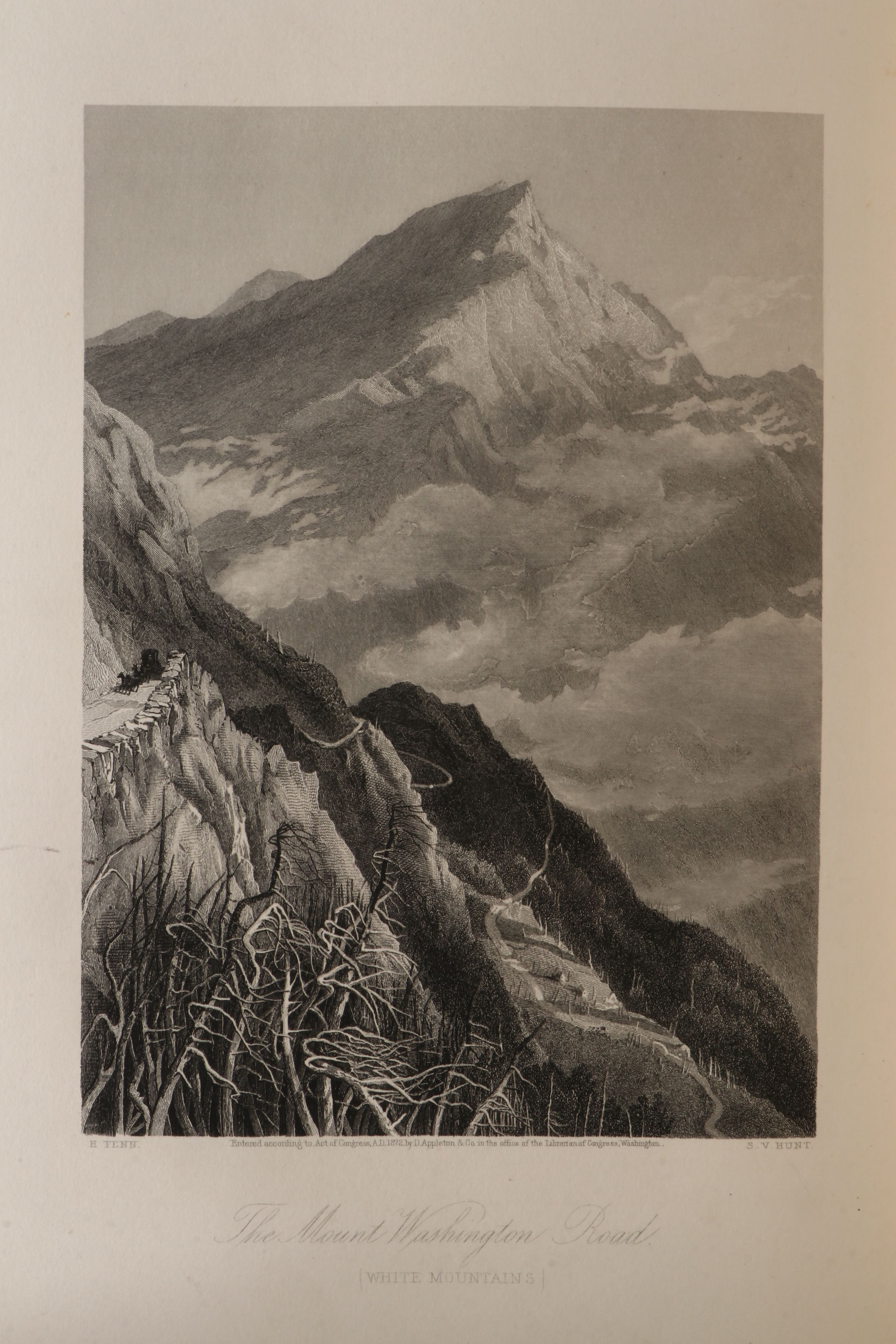 Illustrated "Picturesque America; or, The Land We Live In" Two-Volume Set