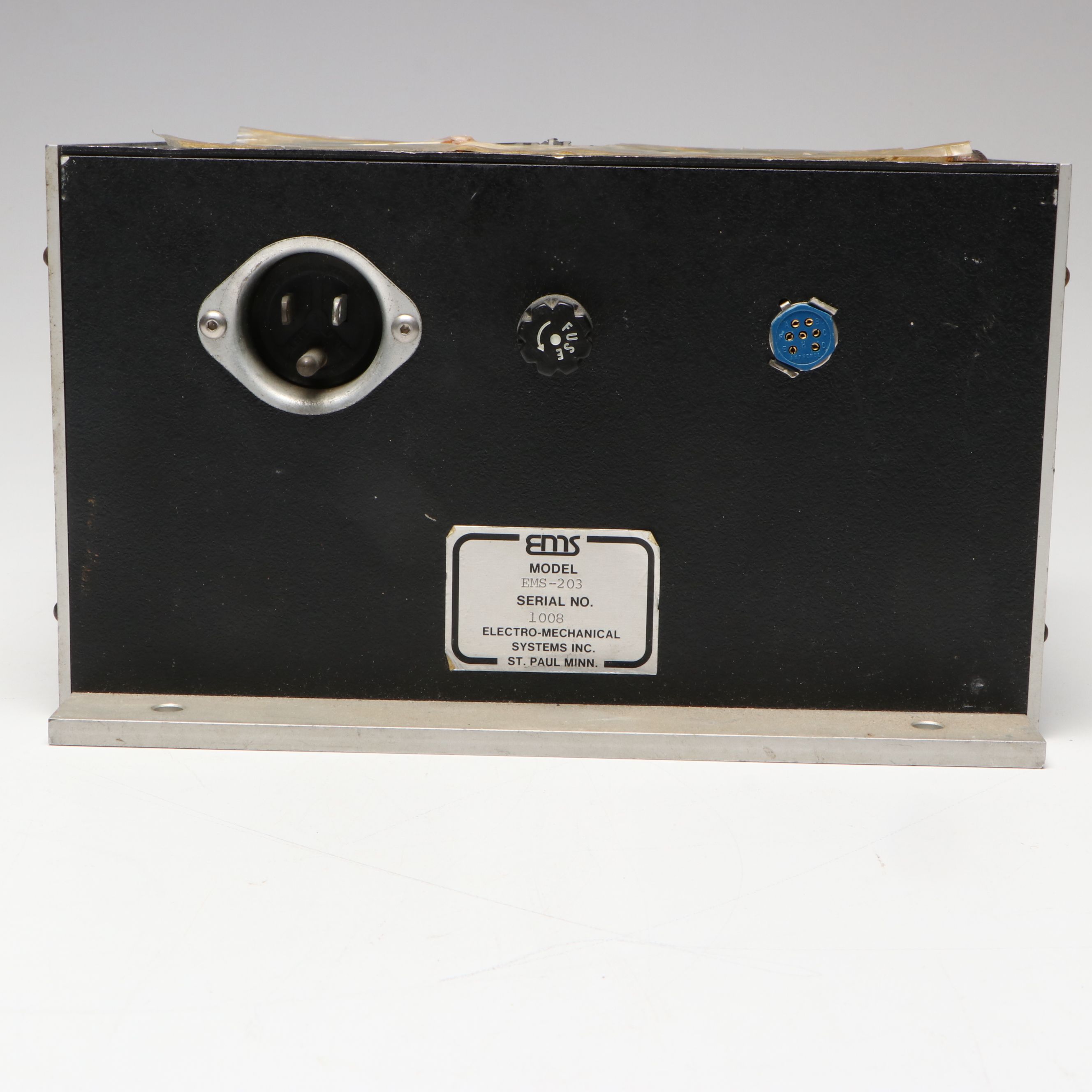 Electro-Mechanical Systems EMS-203 Hot-Rail Temperature Controller