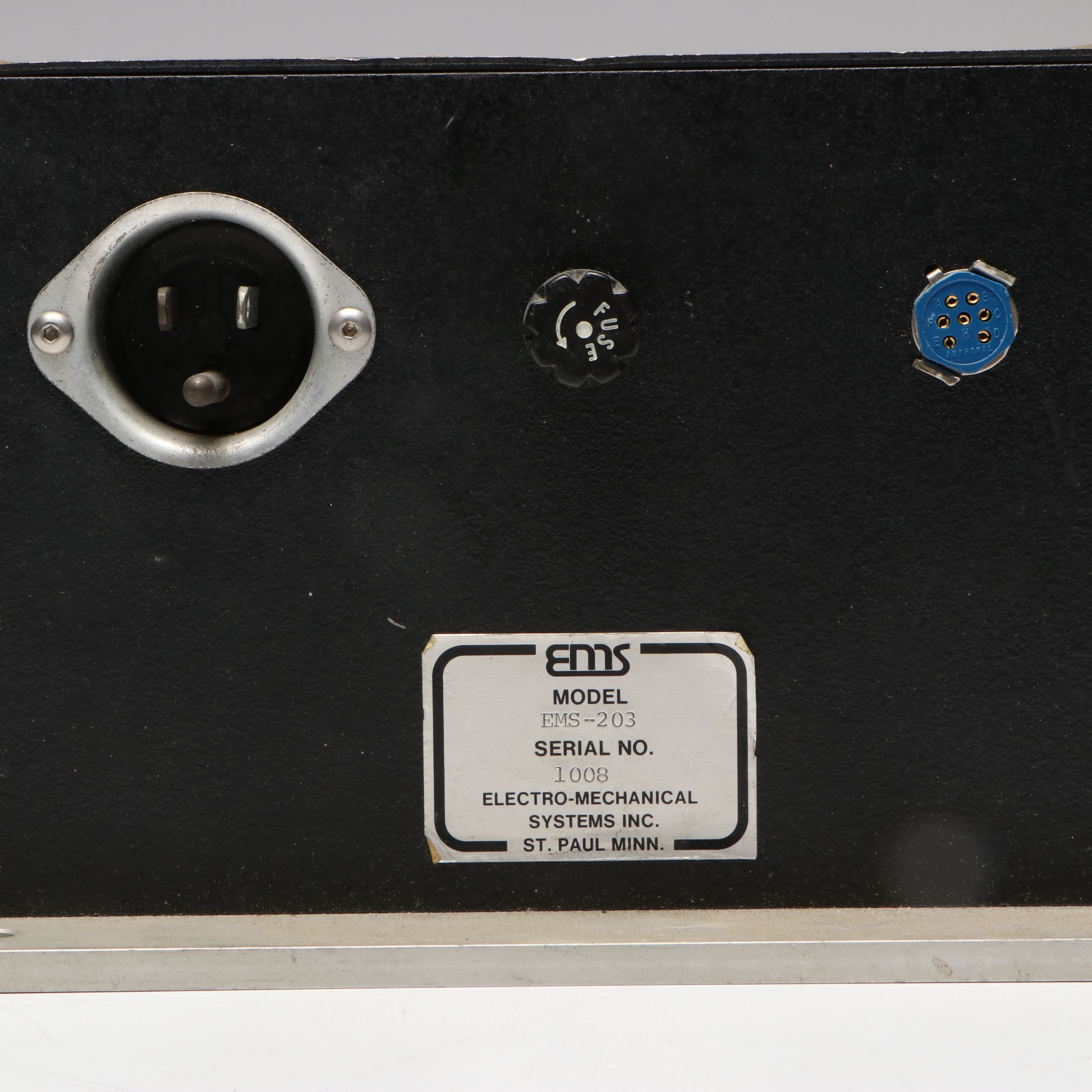 Electro-Mechanical Systems EMS-203 Hot-Rail Temperature Controller