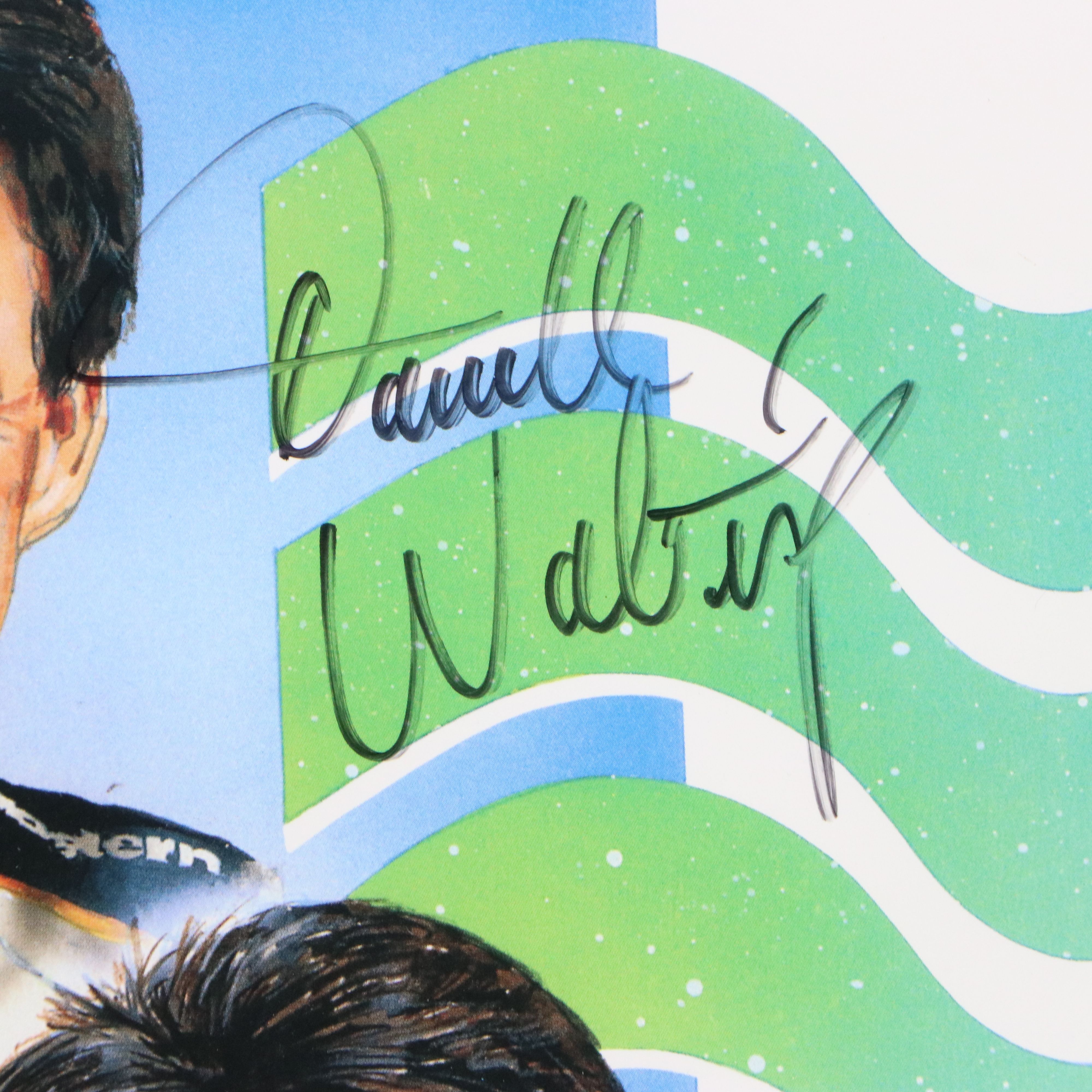 Signed Offset Lithograph Poster for "Brickyard Inaugural Race," 1994