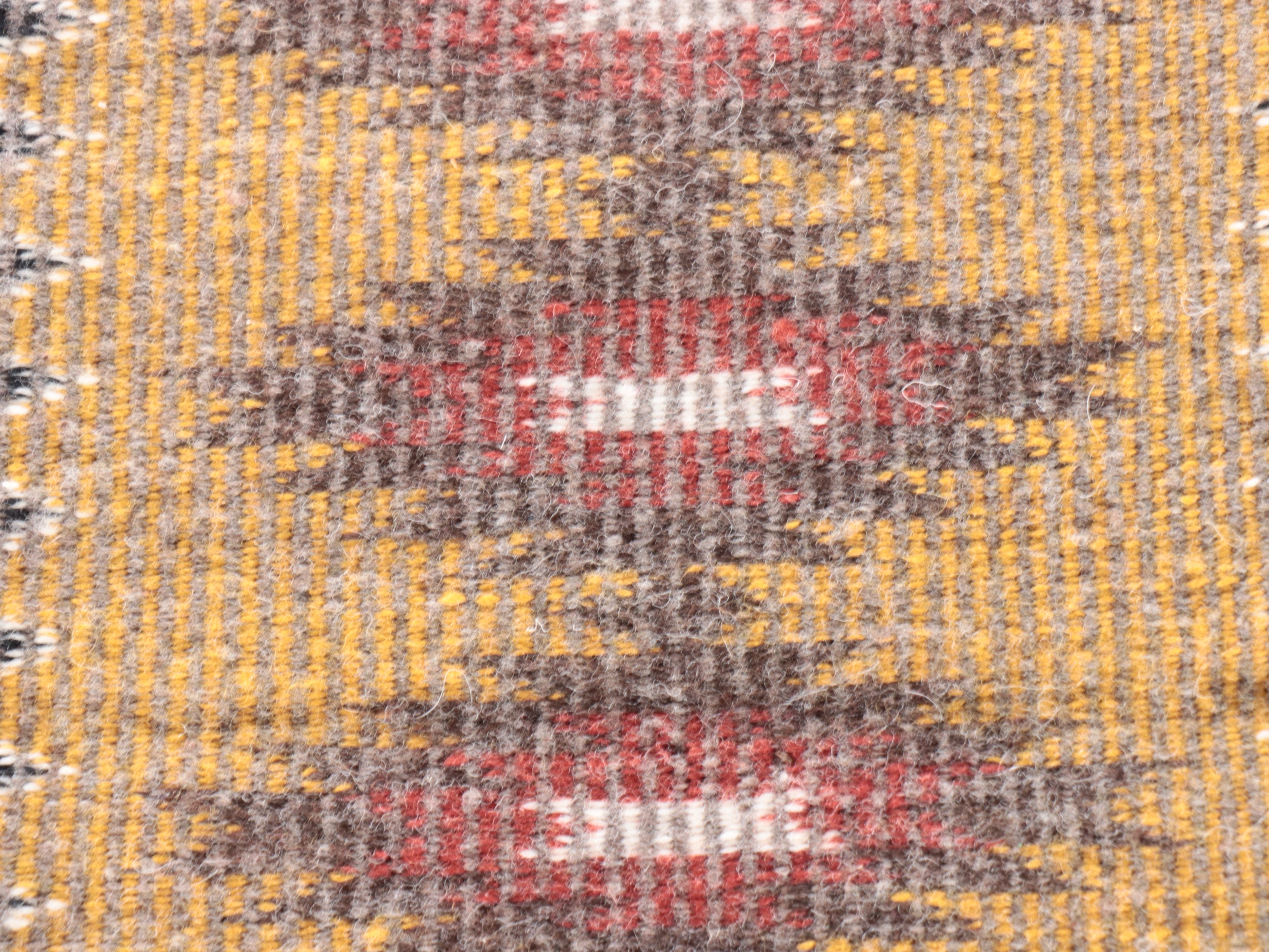 1' x 1'8 Handwoven Navajo Modern Style Floor Mat and Others