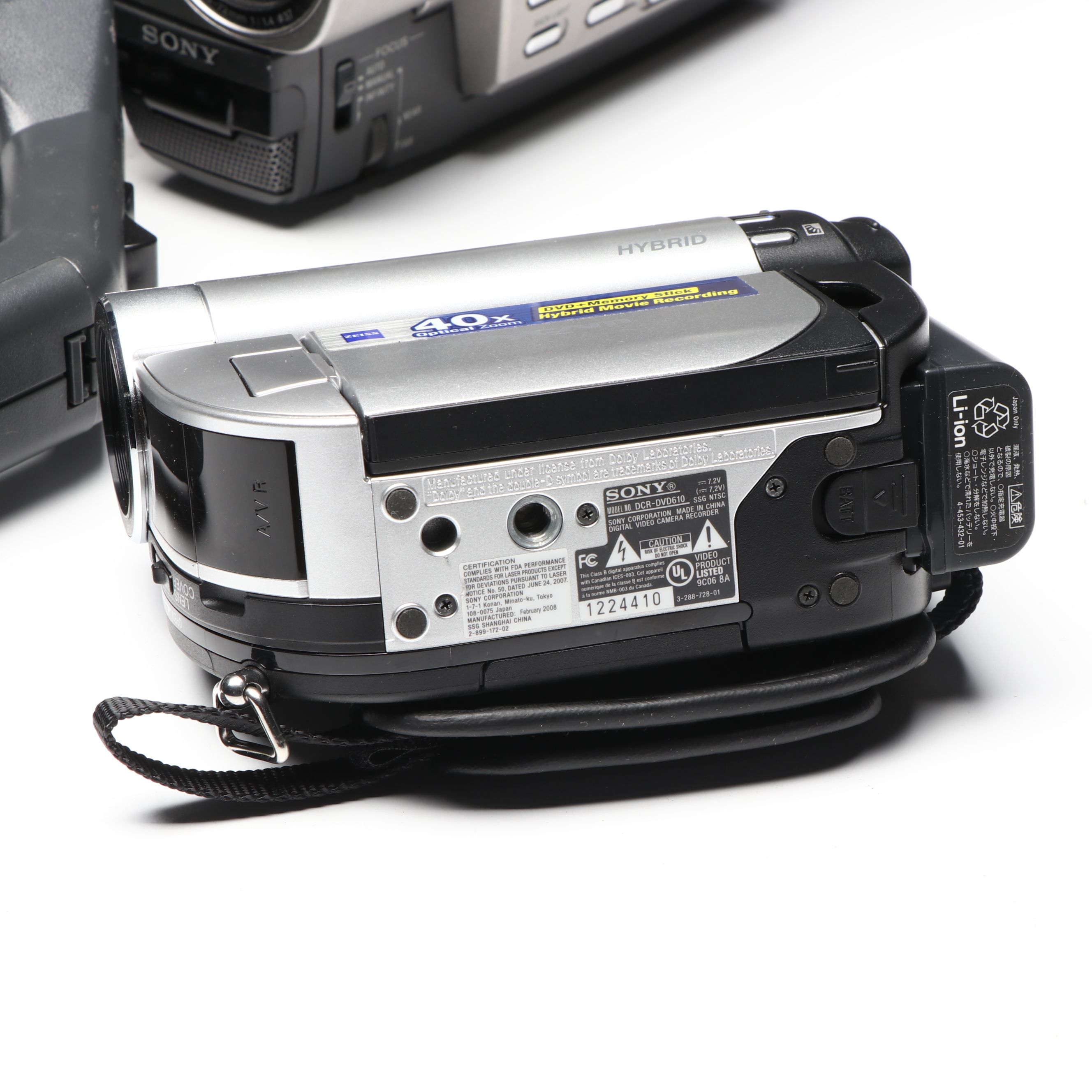 Samsung SCA15, Sony Handycams and More Camcorders with Olympus IS-1 Camera