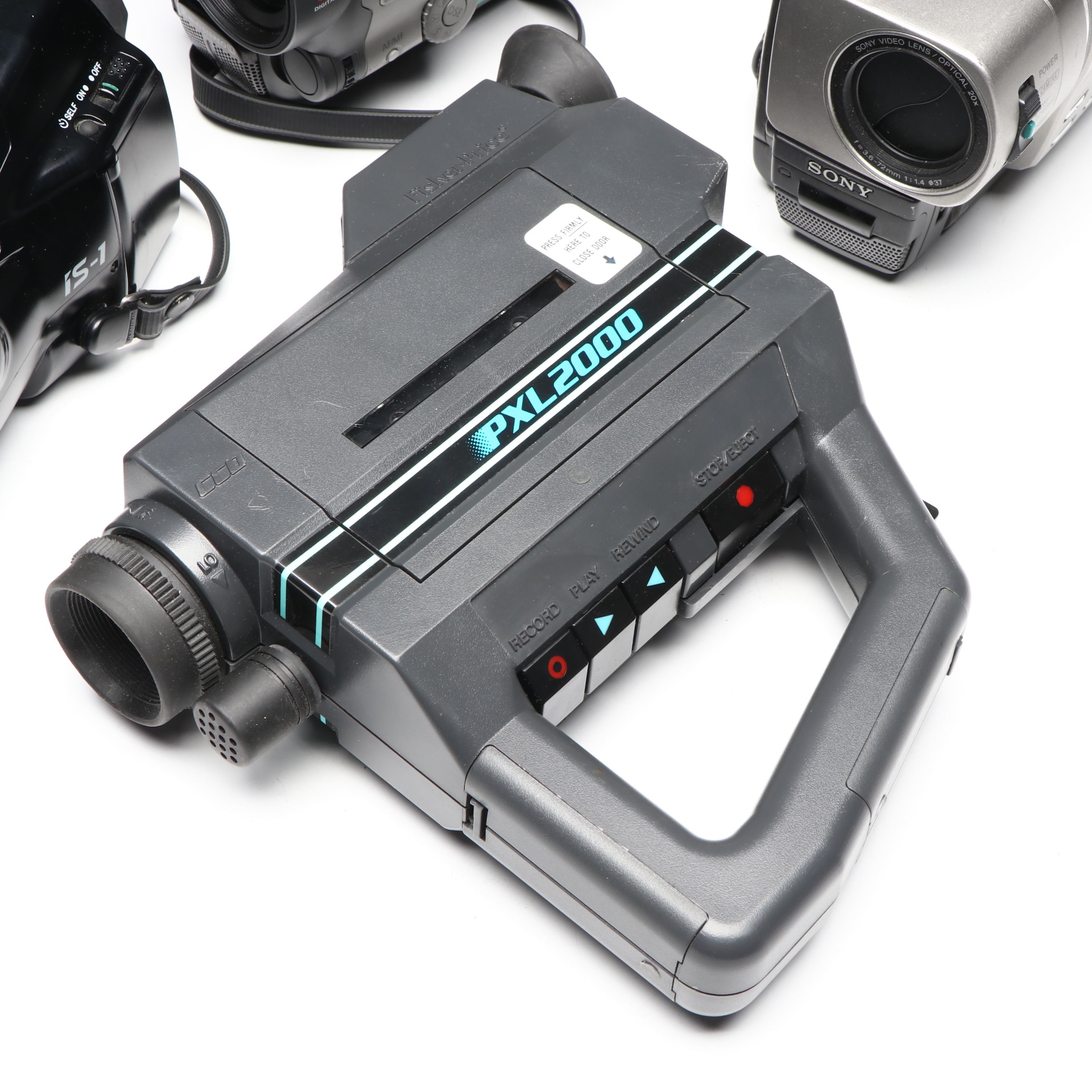 Samsung SCA15, Sony Handycams and More Camcorders with Olympus IS-1 Camera