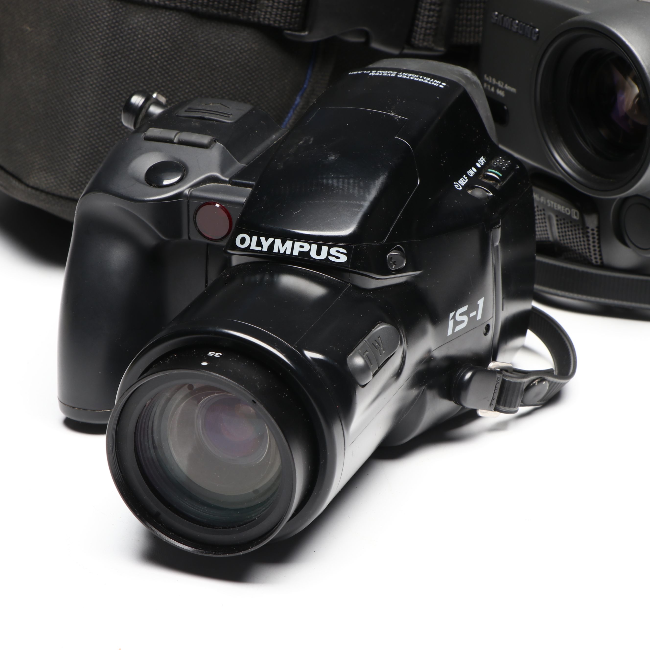 Samsung SCA15, Sony Handycams and More Camcorders with Olympus IS-1 Camera