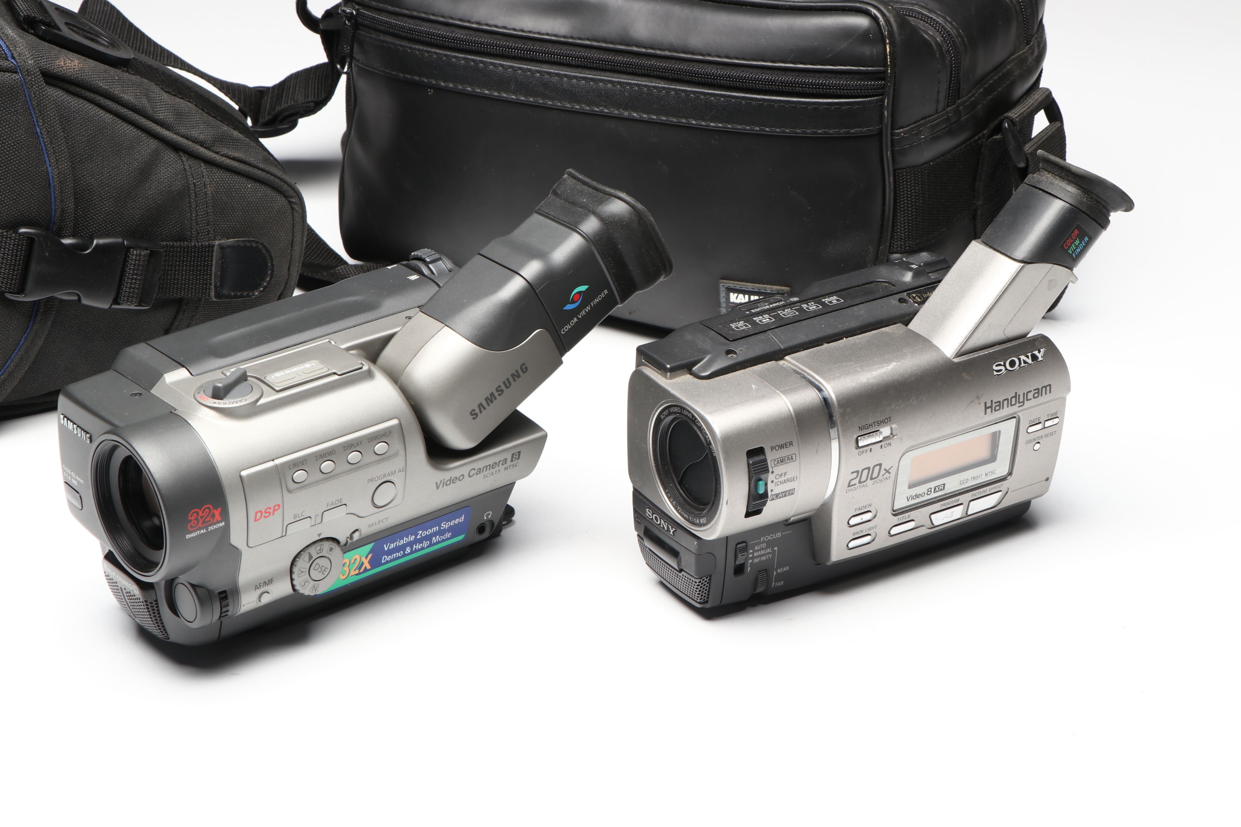 Samsung SCA15, Sony Handycams and More Camcorders with Olympus IS-1 Camera