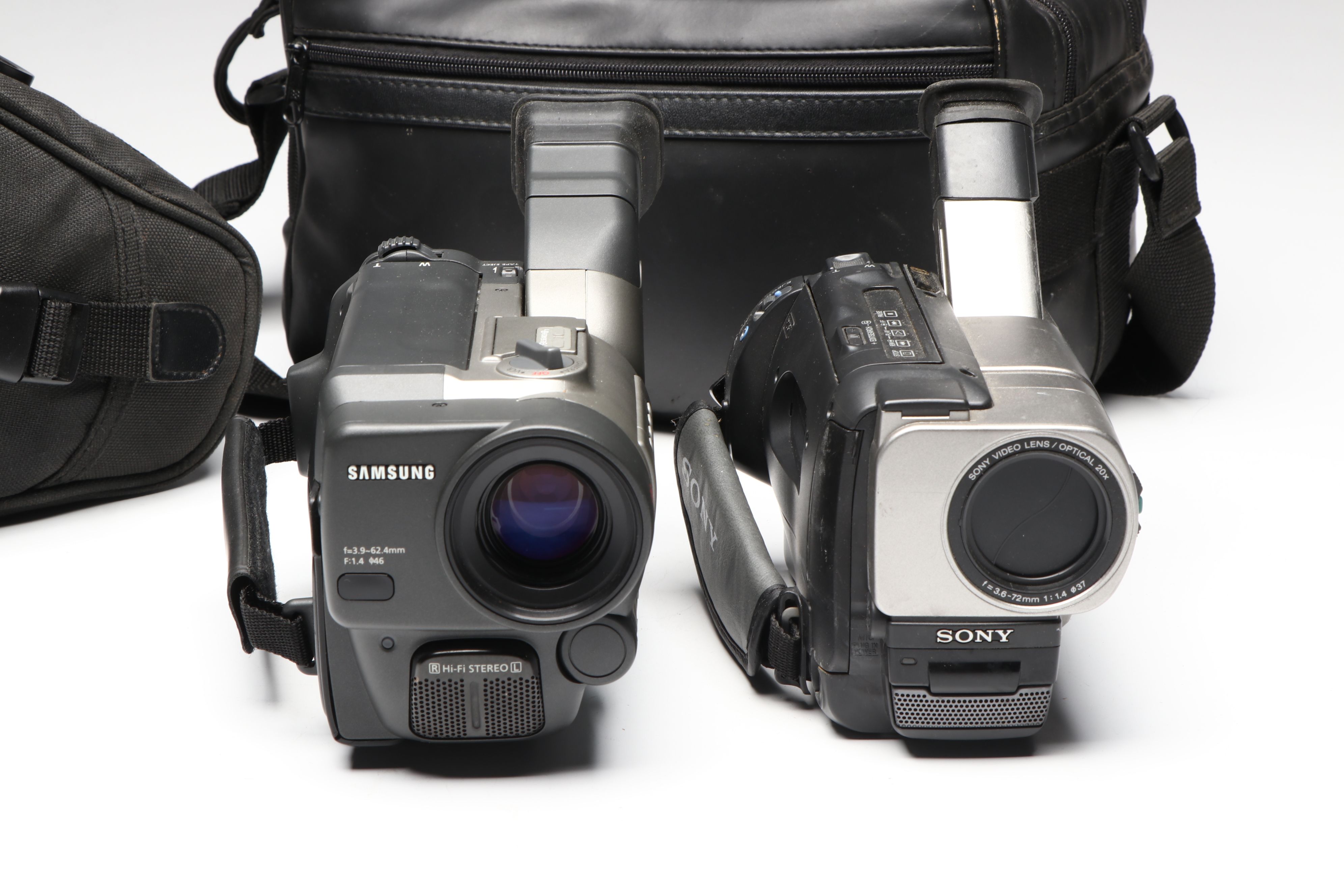 Samsung SCA15, Sony Handycams and More Camcorders with Olympus IS-1 Camera