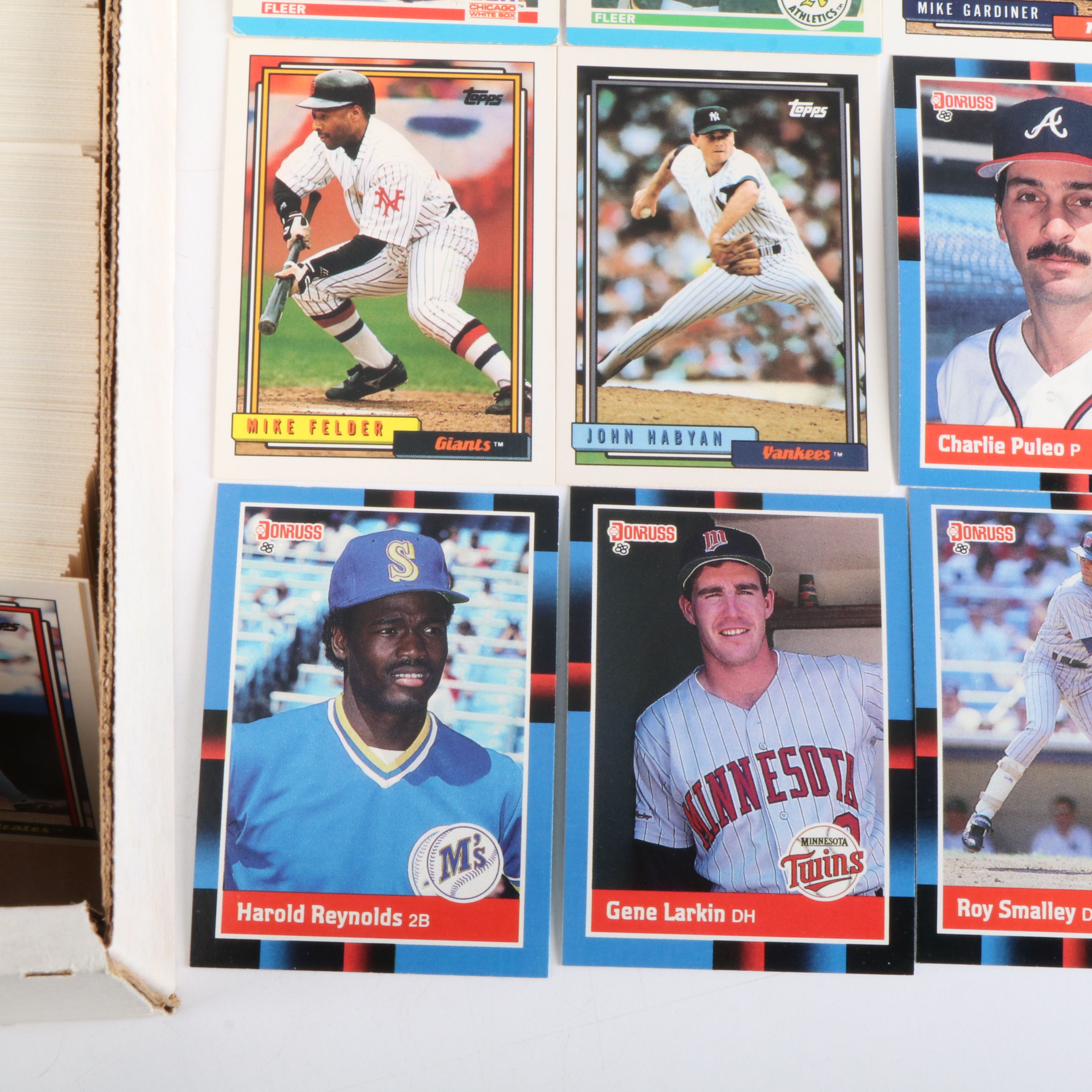 Nearly 9,000 Topps, Donruss, and Fleer Baseball Cards, 1987 to 1992