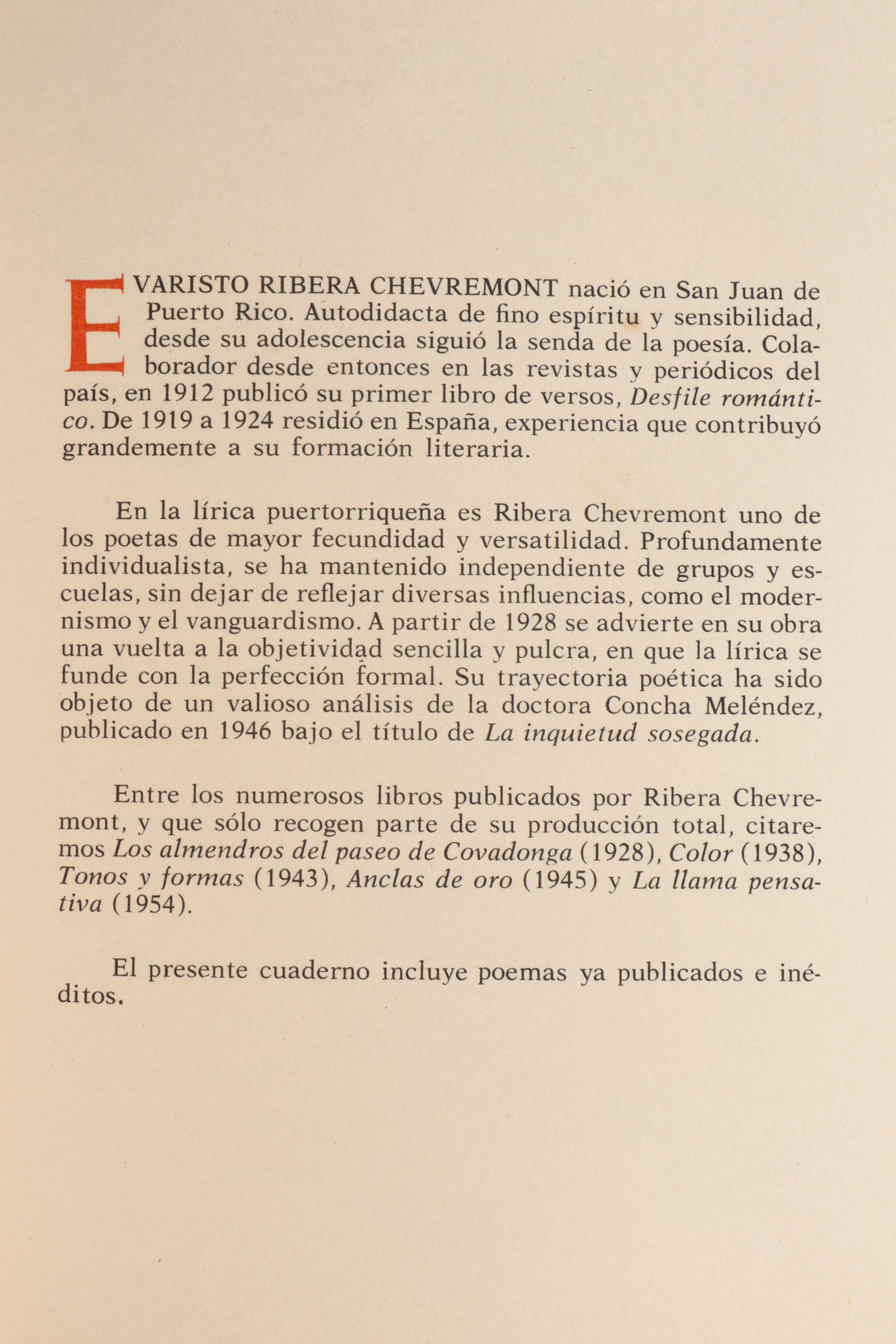 Illustrated "Evaristo Ribera Chevremont" and "Julia de Burgos" Poetry Books