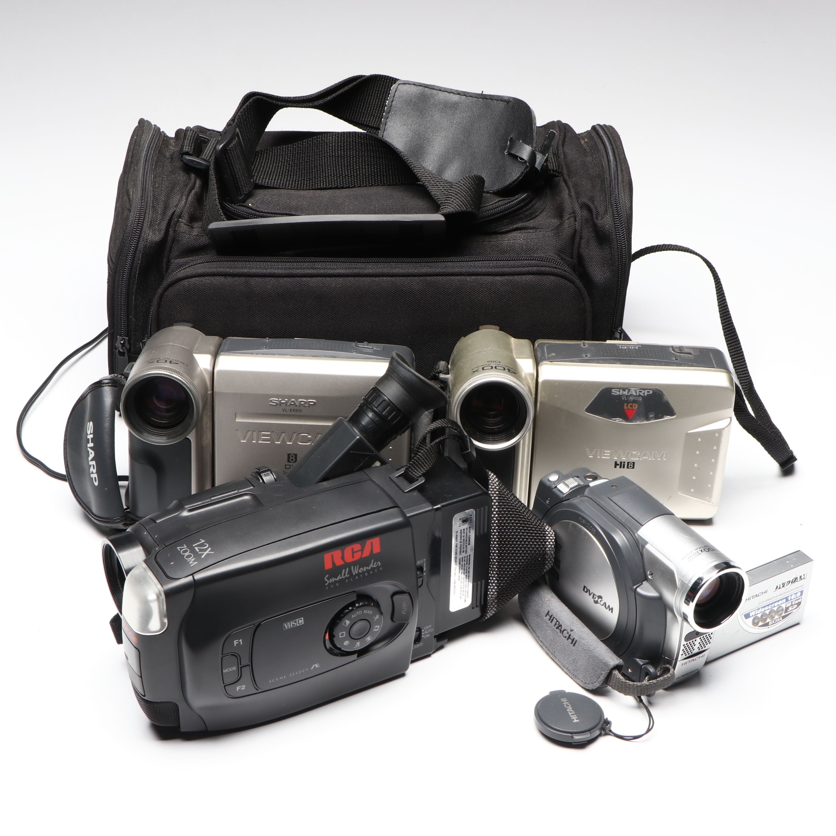 RCA Small Wonder, Sharp Viewcam, and Other Camcorders, Late 20th C.