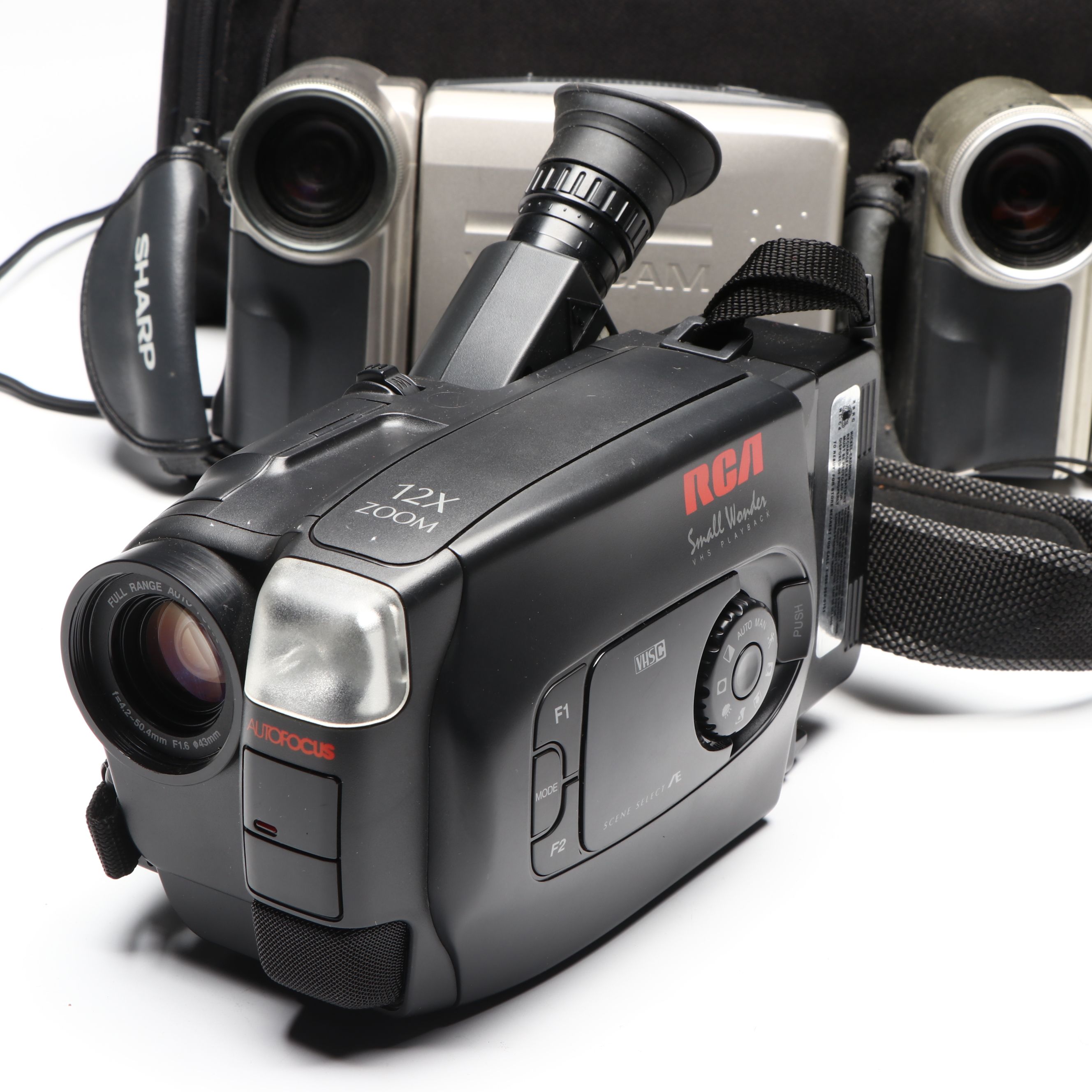 RCA Small Wonder, Sharp Viewcam, and Other Camcorders, Late 20th C.