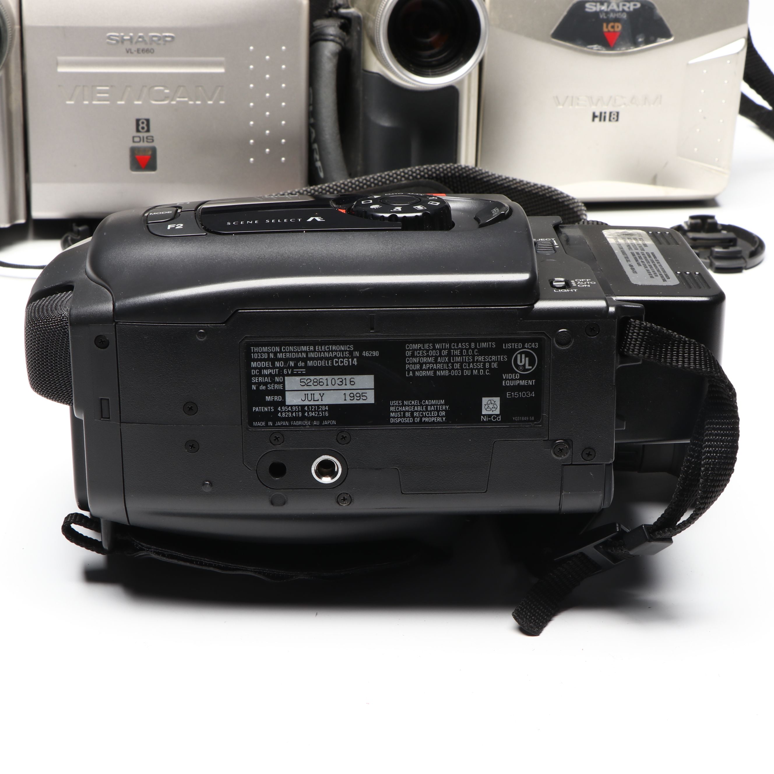 RCA Small Wonder, Sharp Viewcam, and Other Camcorders, Late 20th C.