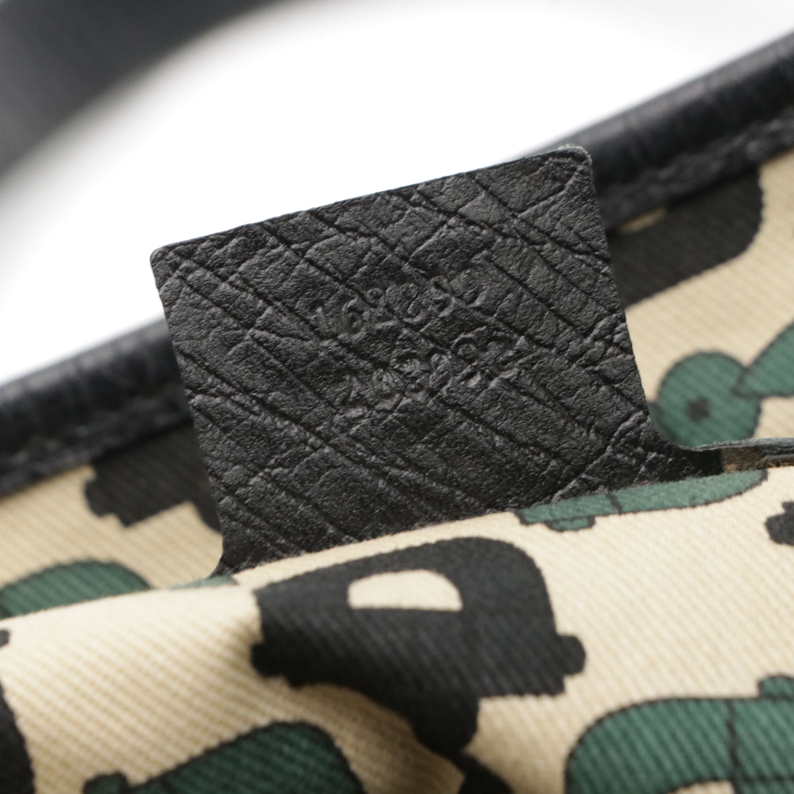 Gucci Jolicoeur Tote Bag in Black GG Canvas & Leather with Web Stripe Detail