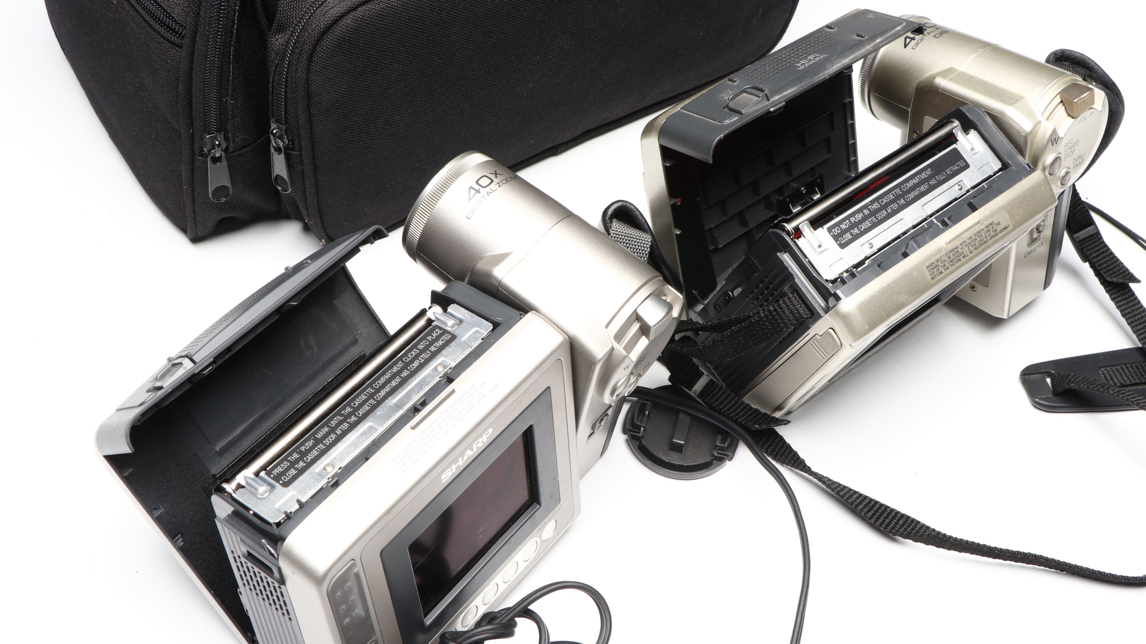 RCA Small Wonder, Sharp Viewcam, and Other Camcorders, Late 20th C.