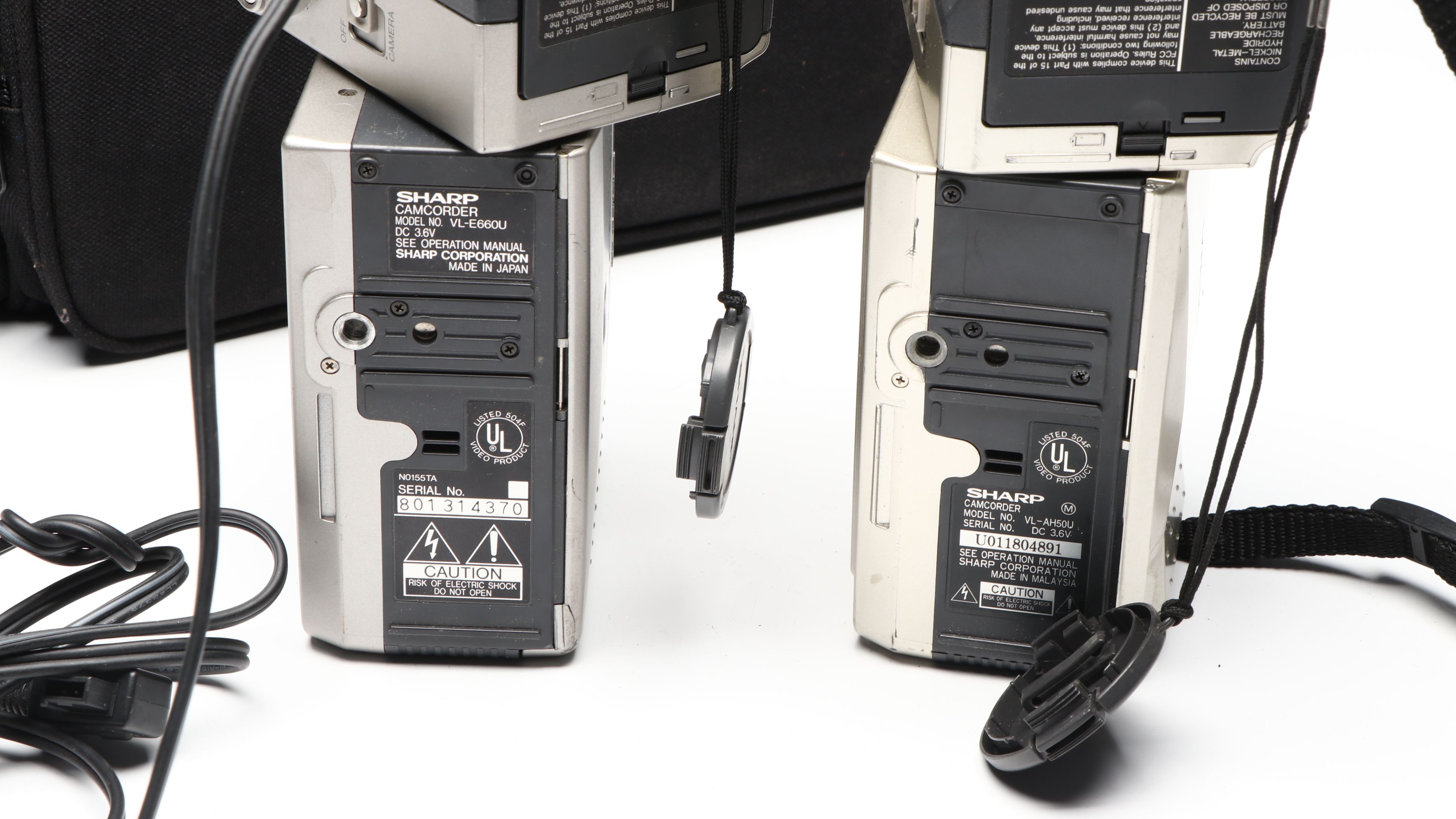 RCA Small Wonder, Sharp Viewcam, and Other Camcorders, Late 20th C.