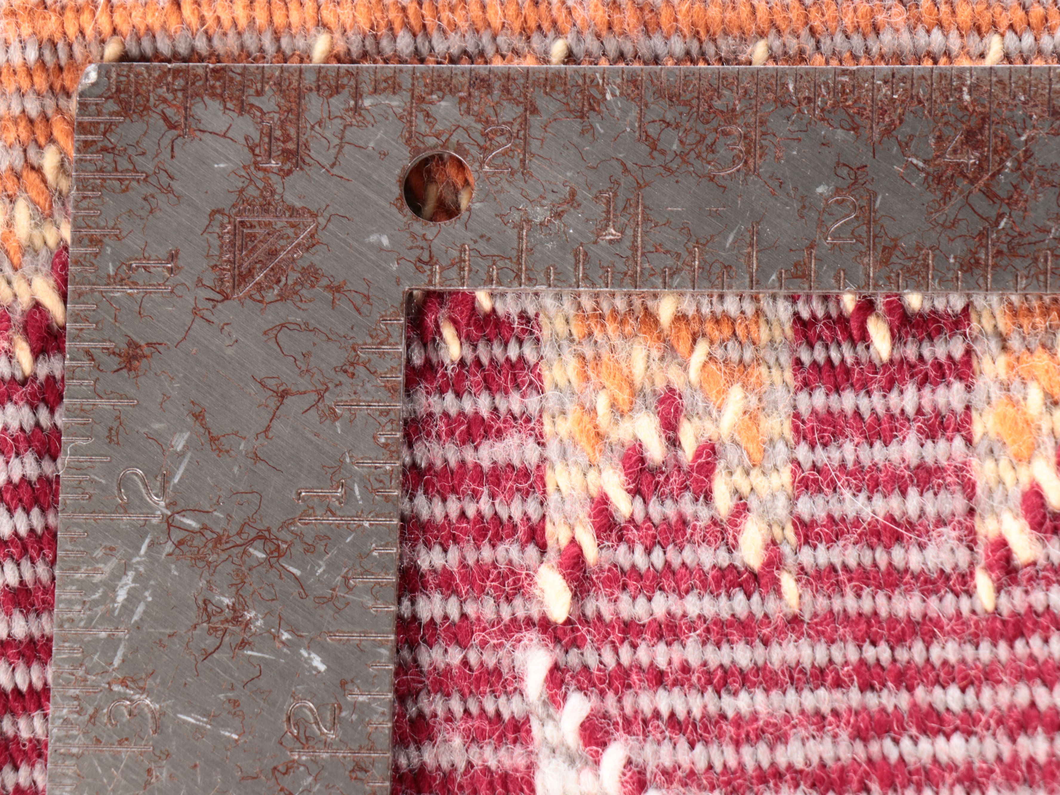 1' x 1'8 Handwoven Navajo Modern Style Floor Mat and Others